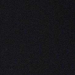 Ribbed Henley Long Sleeve Top, DEEP BLACK, swatch