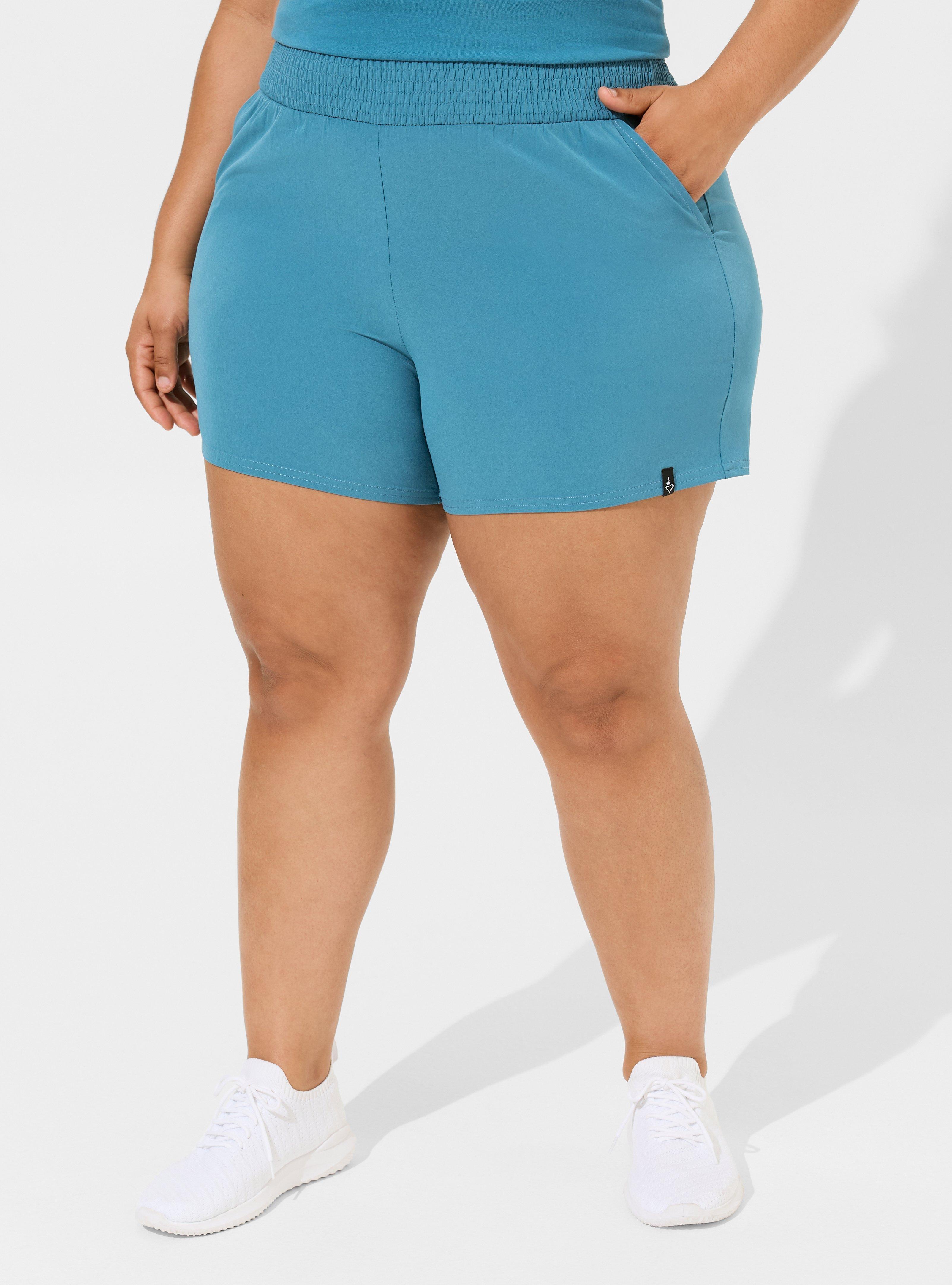 Happy Camper 4-Way Stretch Woven Active Short