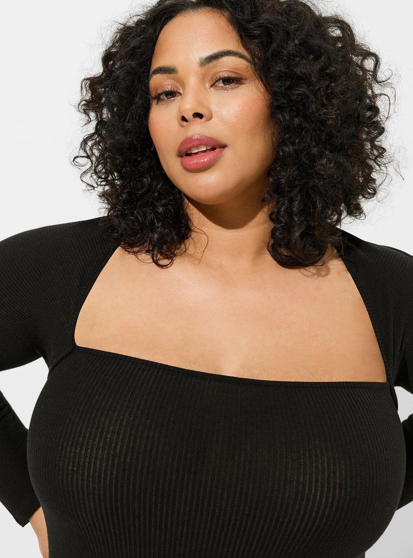 Super Soft Rib Bolero Bodysuit