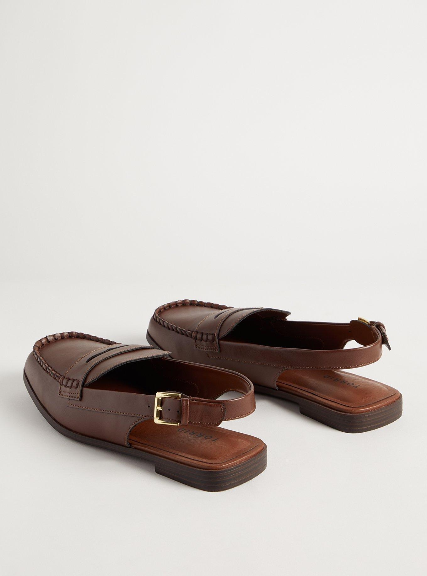 slingback loafer womens