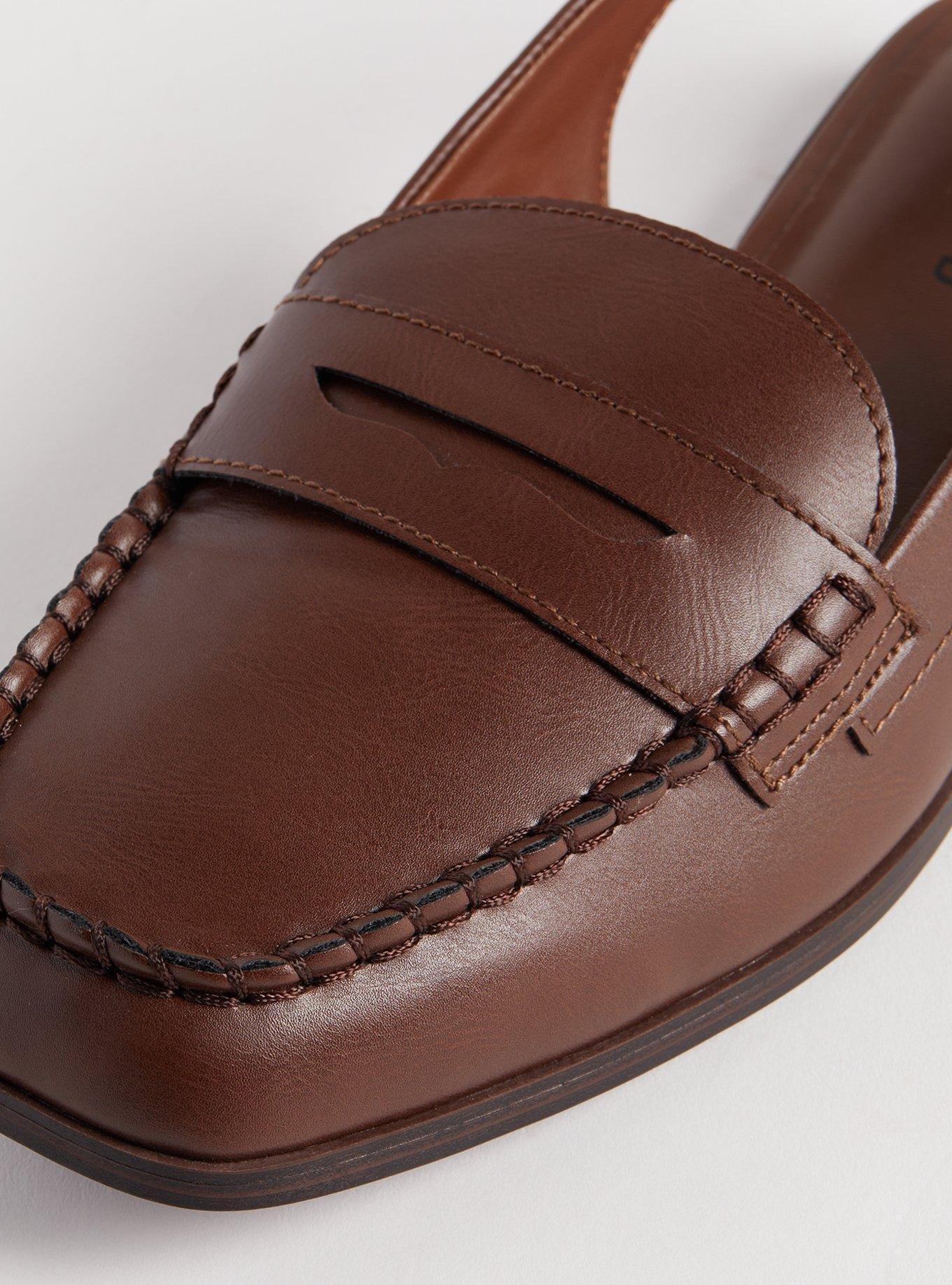 slingback loafer womens