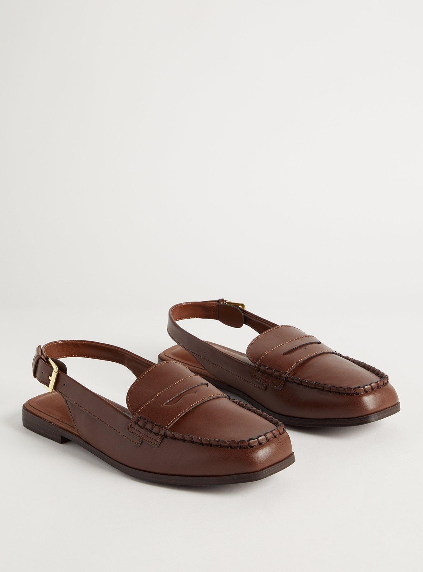 slingback loafer womens