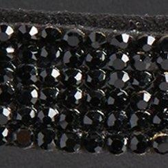 Rhinestone Knot Flip Flops (WW), BLACK RHINESTONE, swatch