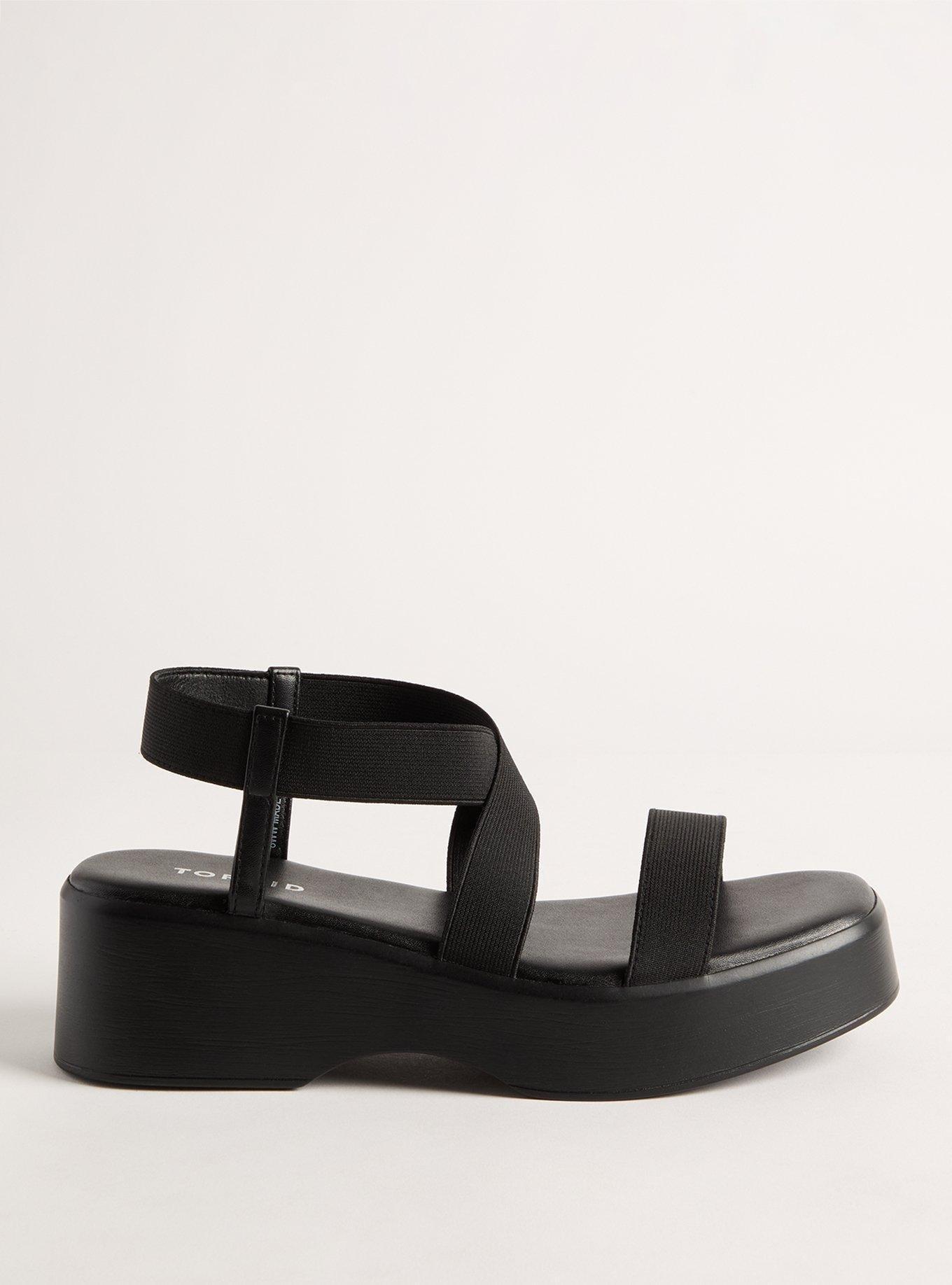 Strappy Flatform Sandals (WW)