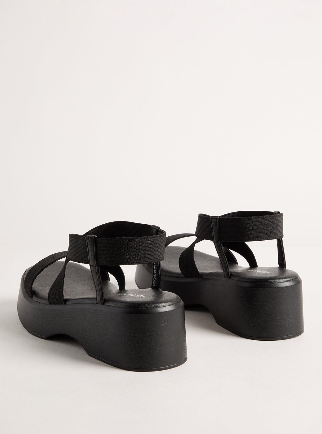 Strappy Flatform Sandals (WW)