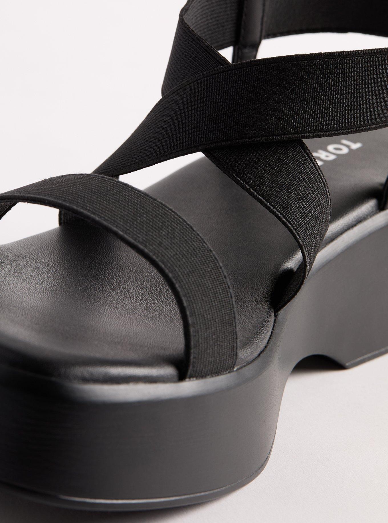 Strappy Flatform Sandals (WW)
