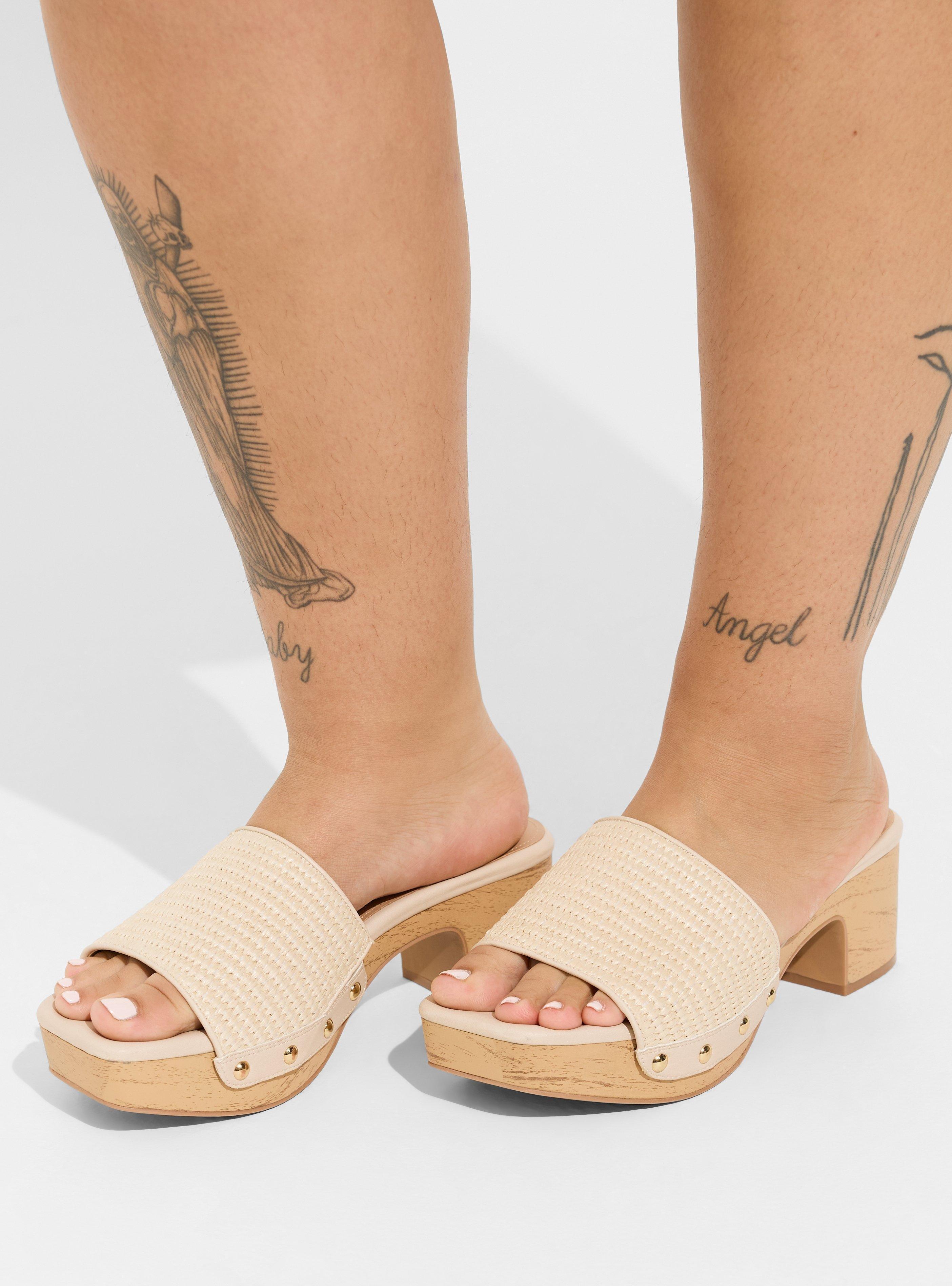 Wood Bottom Mule (WW), NATURAL, alternate