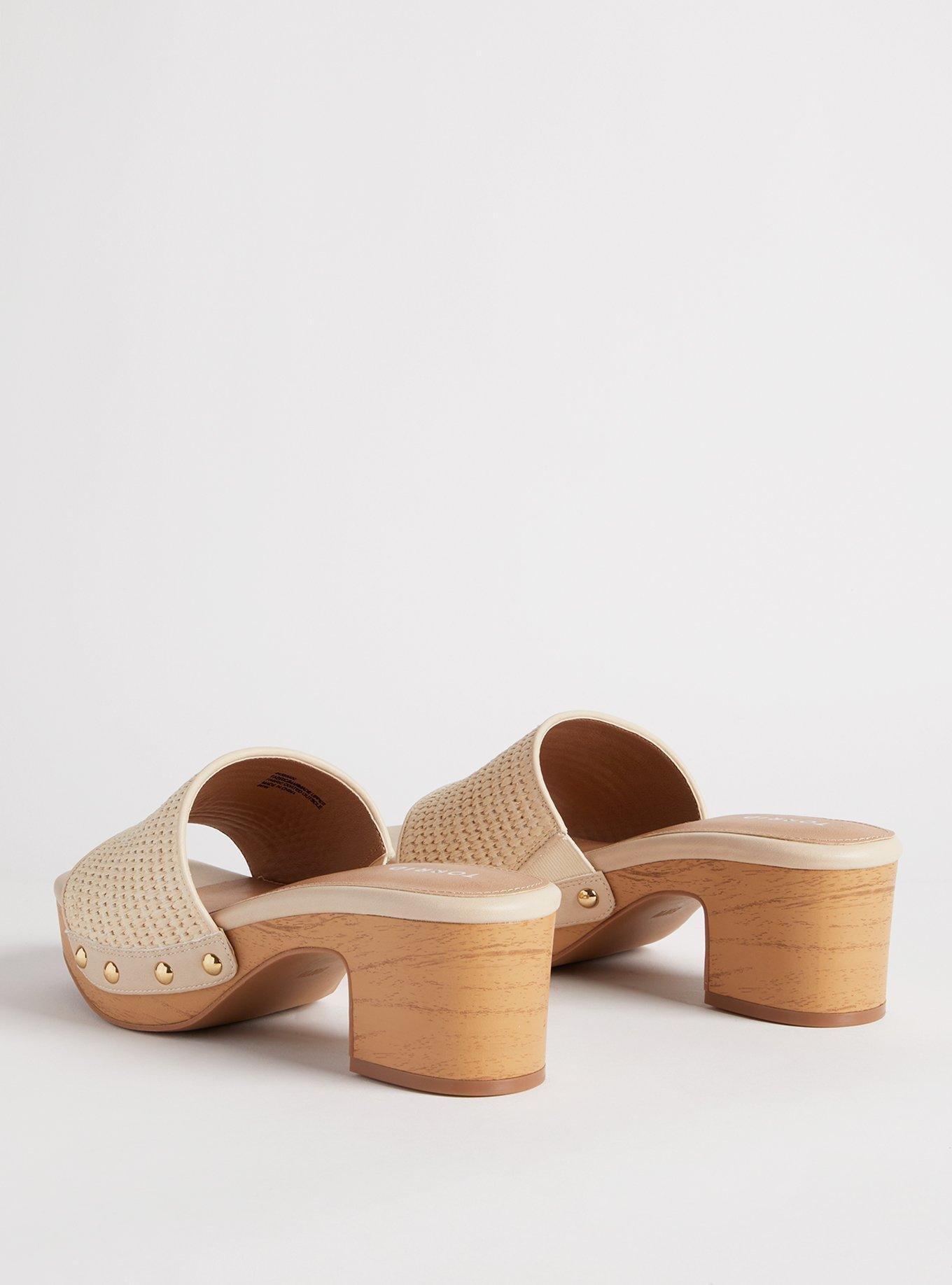 Wood Bottom Mule (WW), NATURAL, alternate
