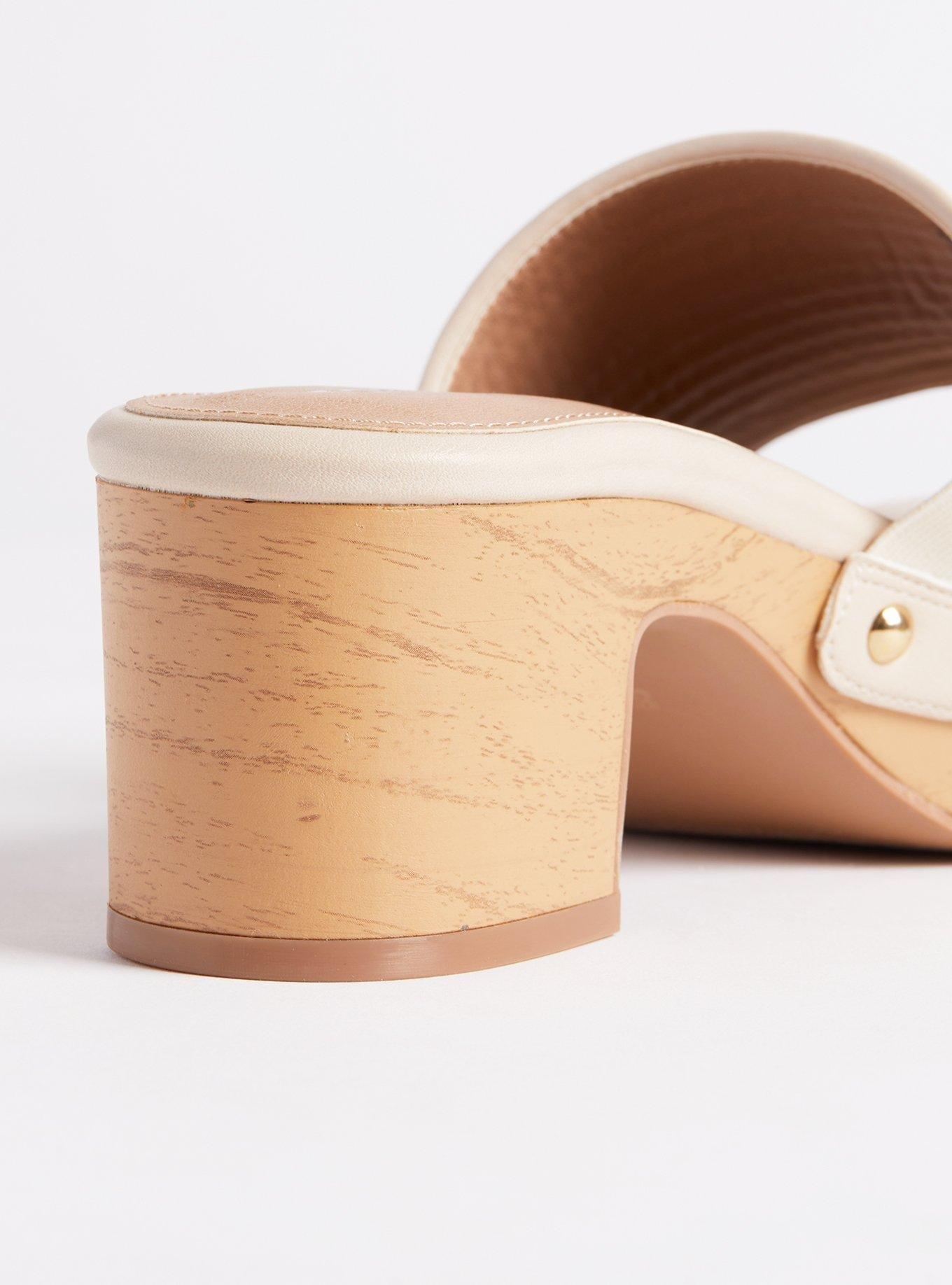 Wood Bottom Mule (WW), NATURAL, alternate