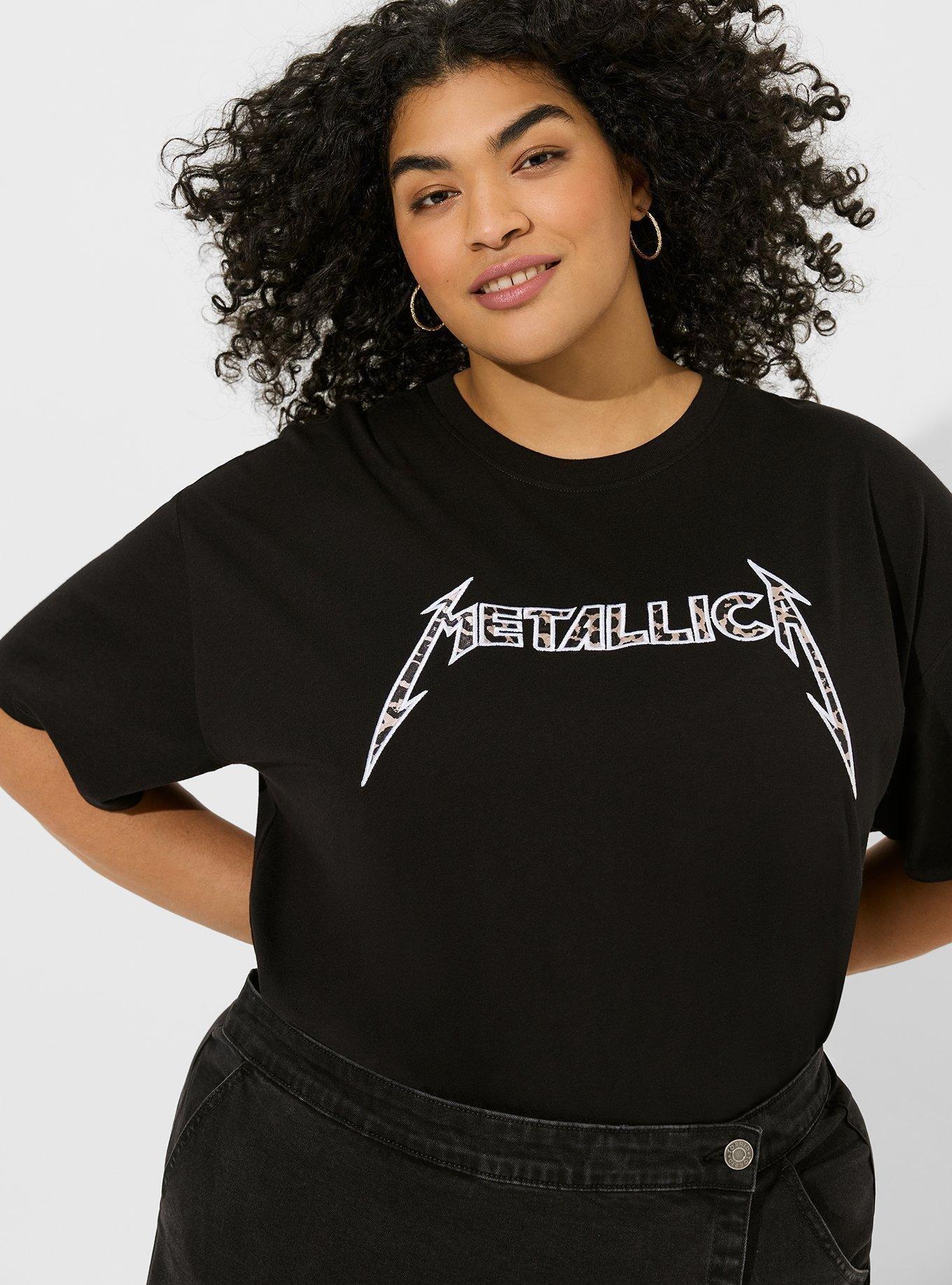 Oversized metallica cheap t shirt