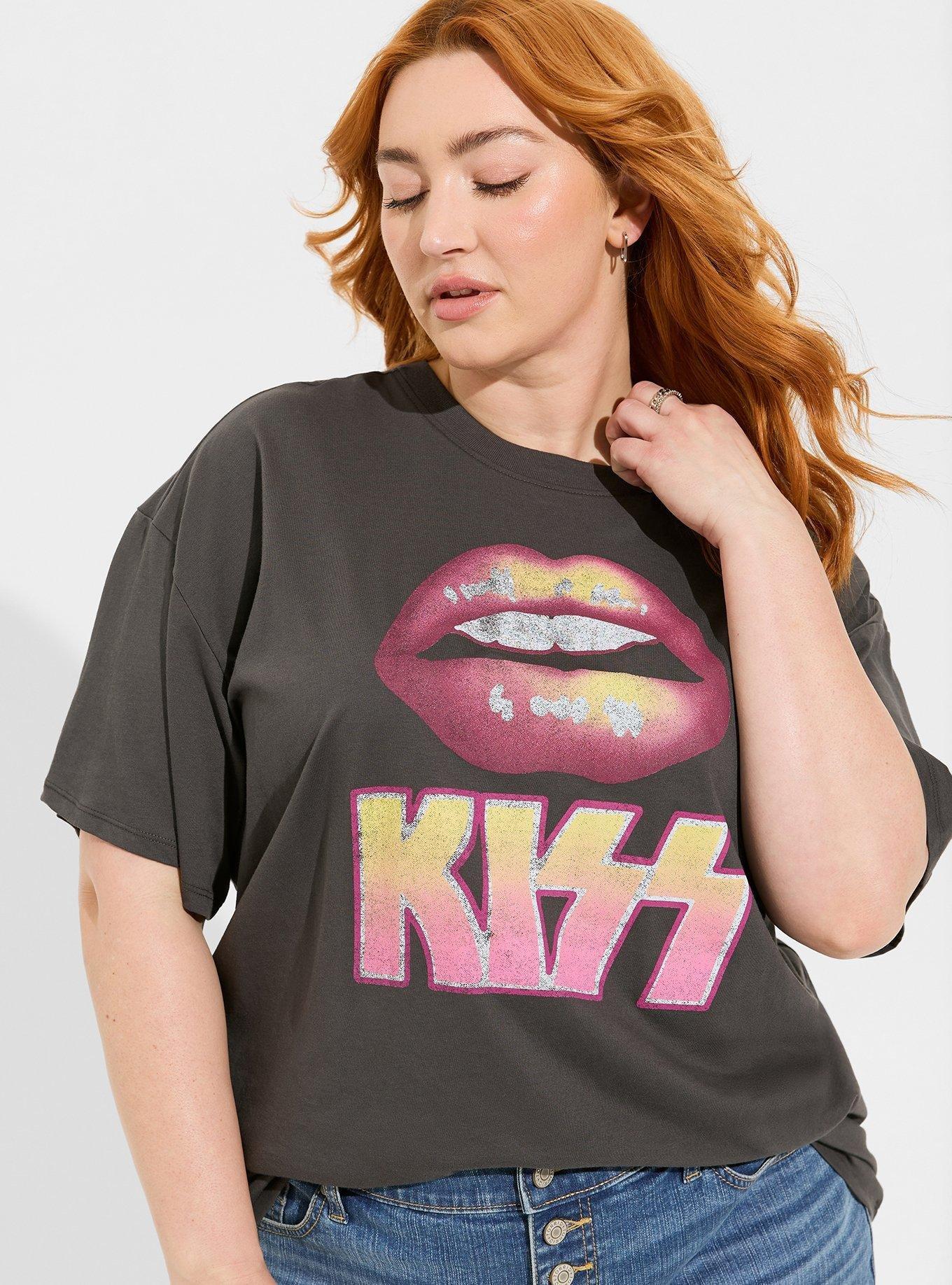 RELAXED FIT DROP SHOULDER TEE KISSED BY A COBRA