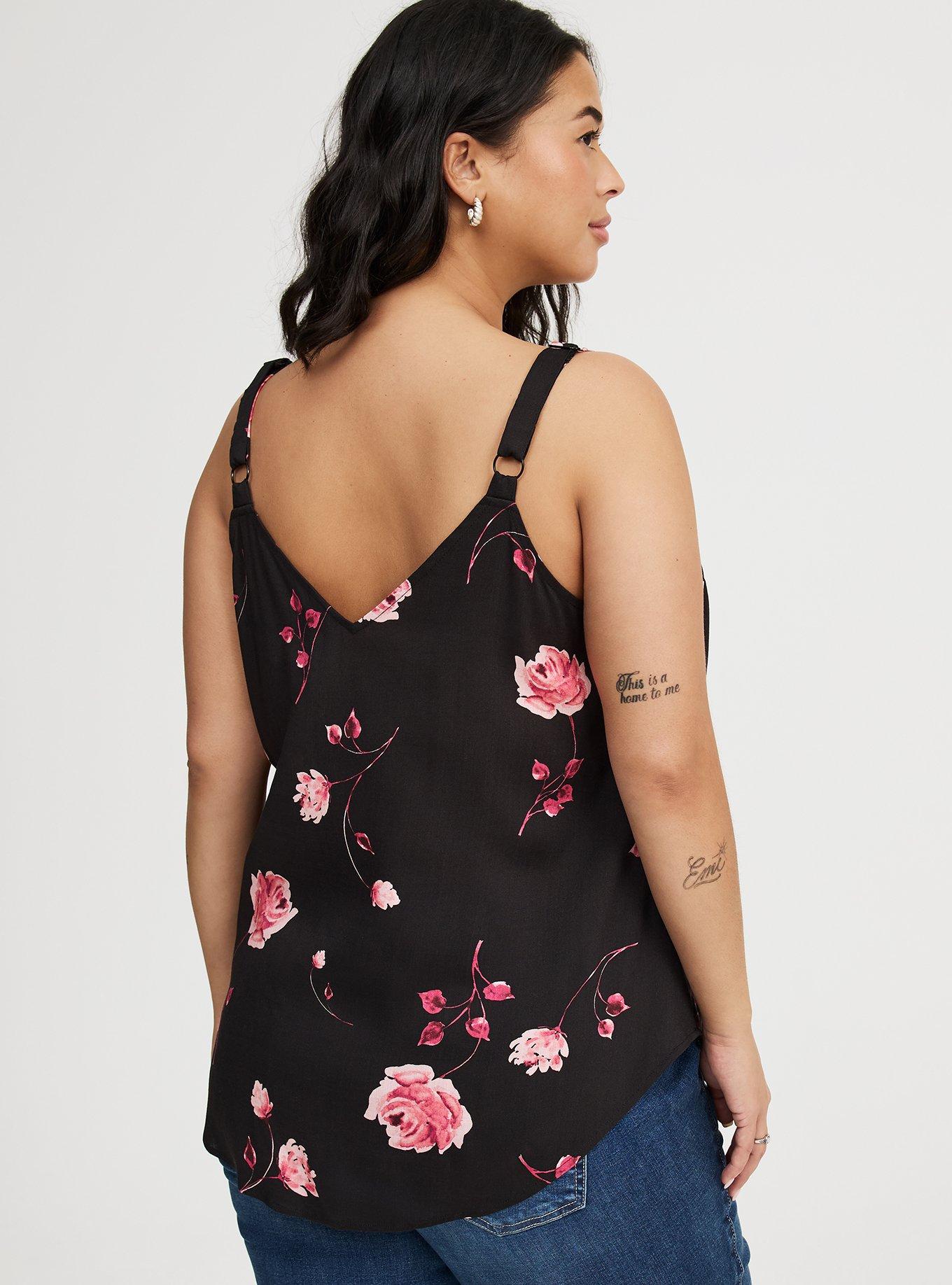 Ava Ruched V-Neck Cami
