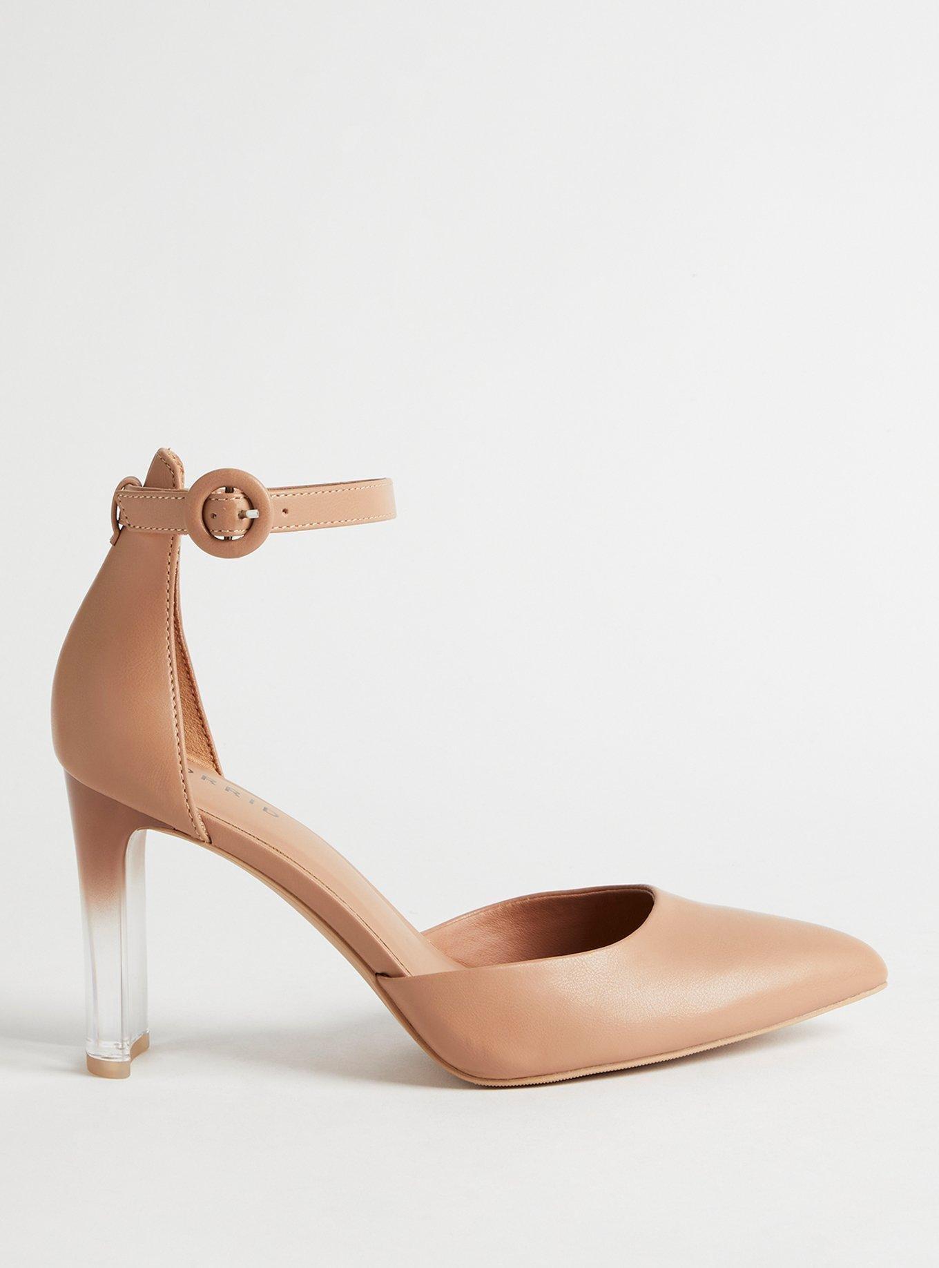 Lucite Closed Toe Heel (WW)