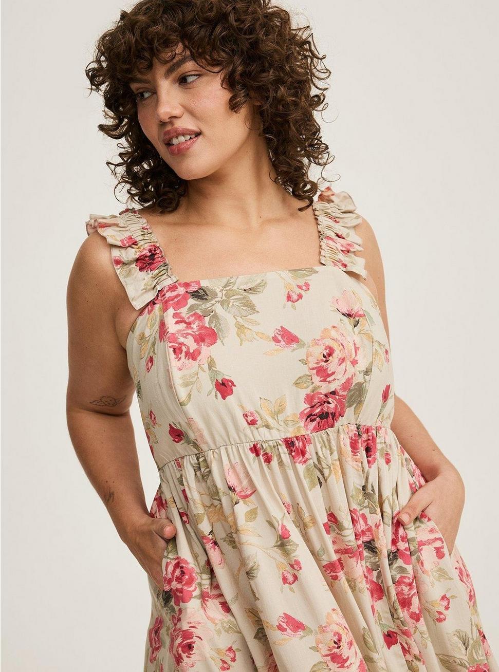 Plus Size - Maxi Challis Ruffle Strap Tiered Dress - Torrid Plus Size - Maxi Challis Ruffle Strap Tiered Dress - Torrid