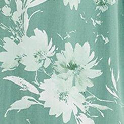 Ruffle Strap Tiered Maxi Dress, REFRESHING SUNFLOWER FLORAL GREEN, swatch