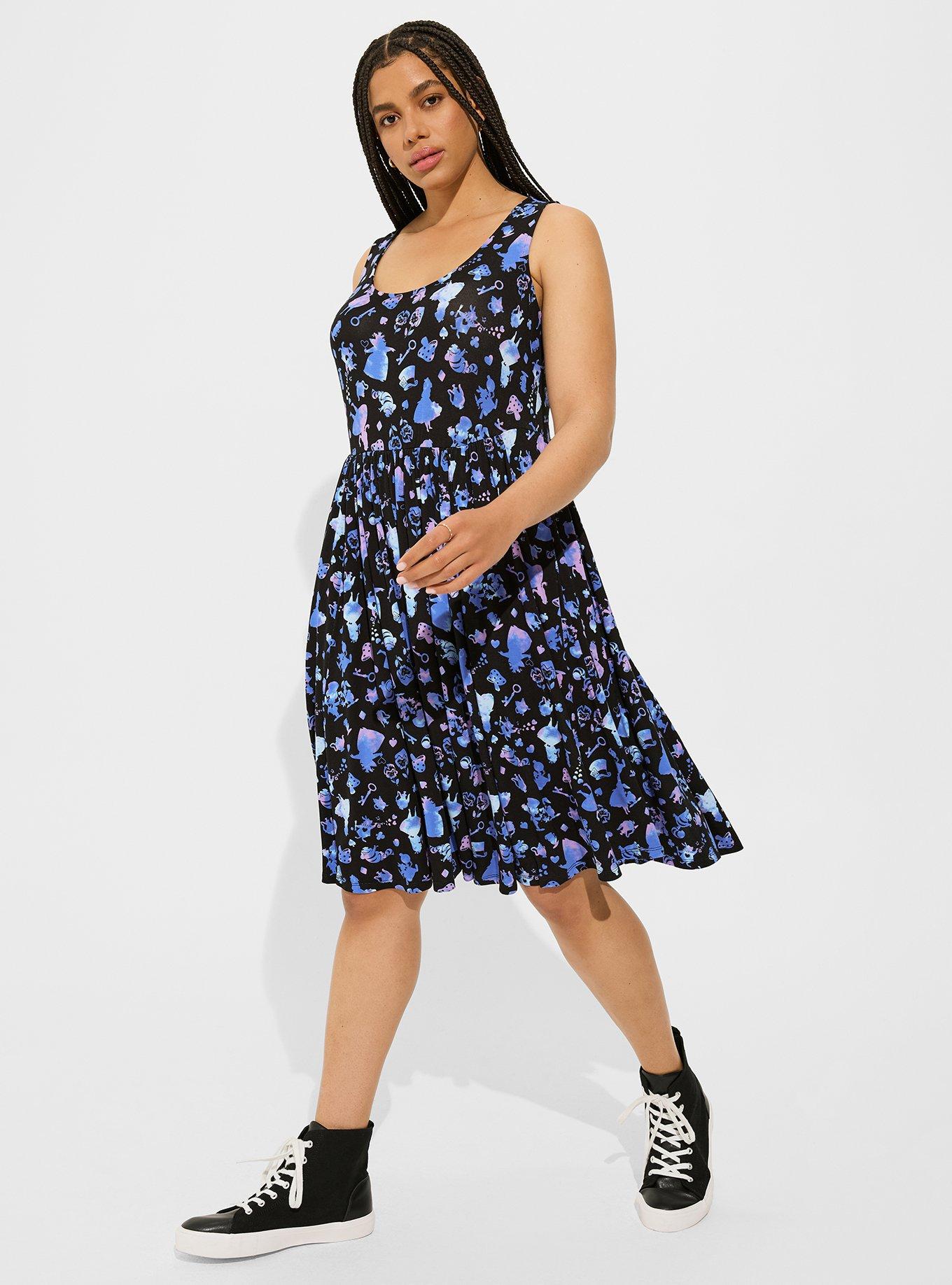 Torrid alice in fashion wonderland dress