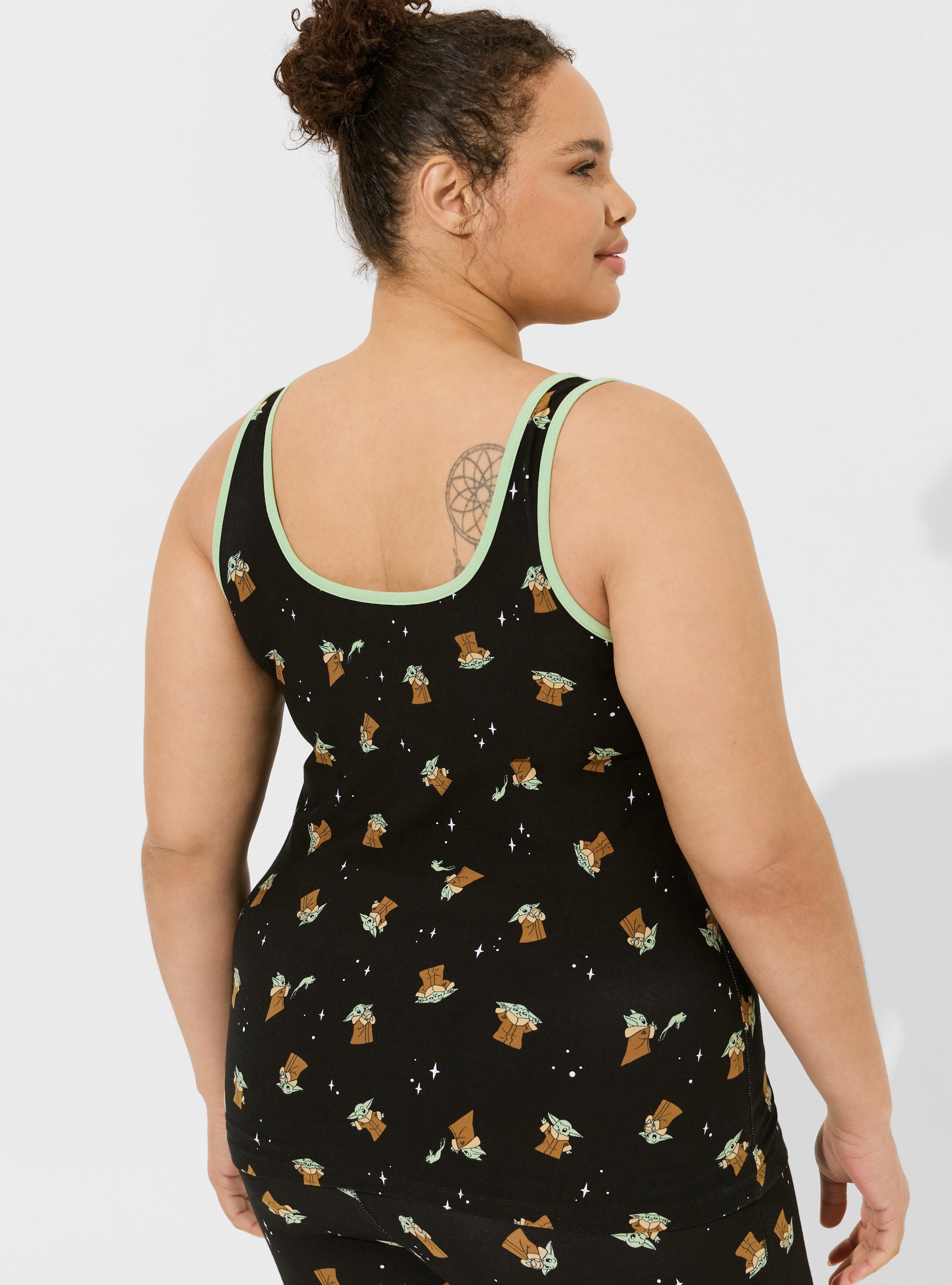 Star Wars Mandalorian Grogu Sleep Tank, MULTI PRINT, alternate