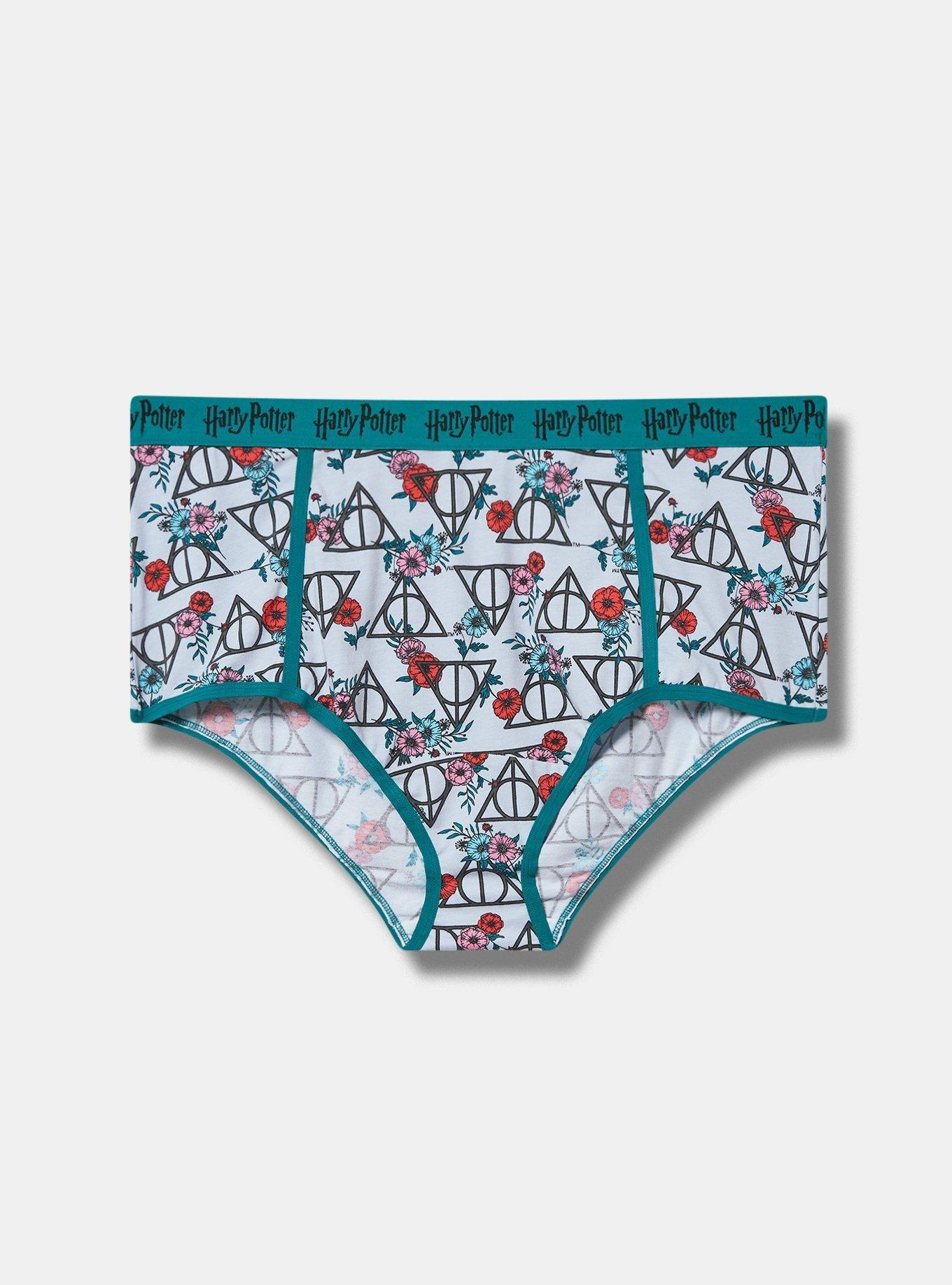 Harry Potter Hallows Mid-Rise Cotton Brief Panty