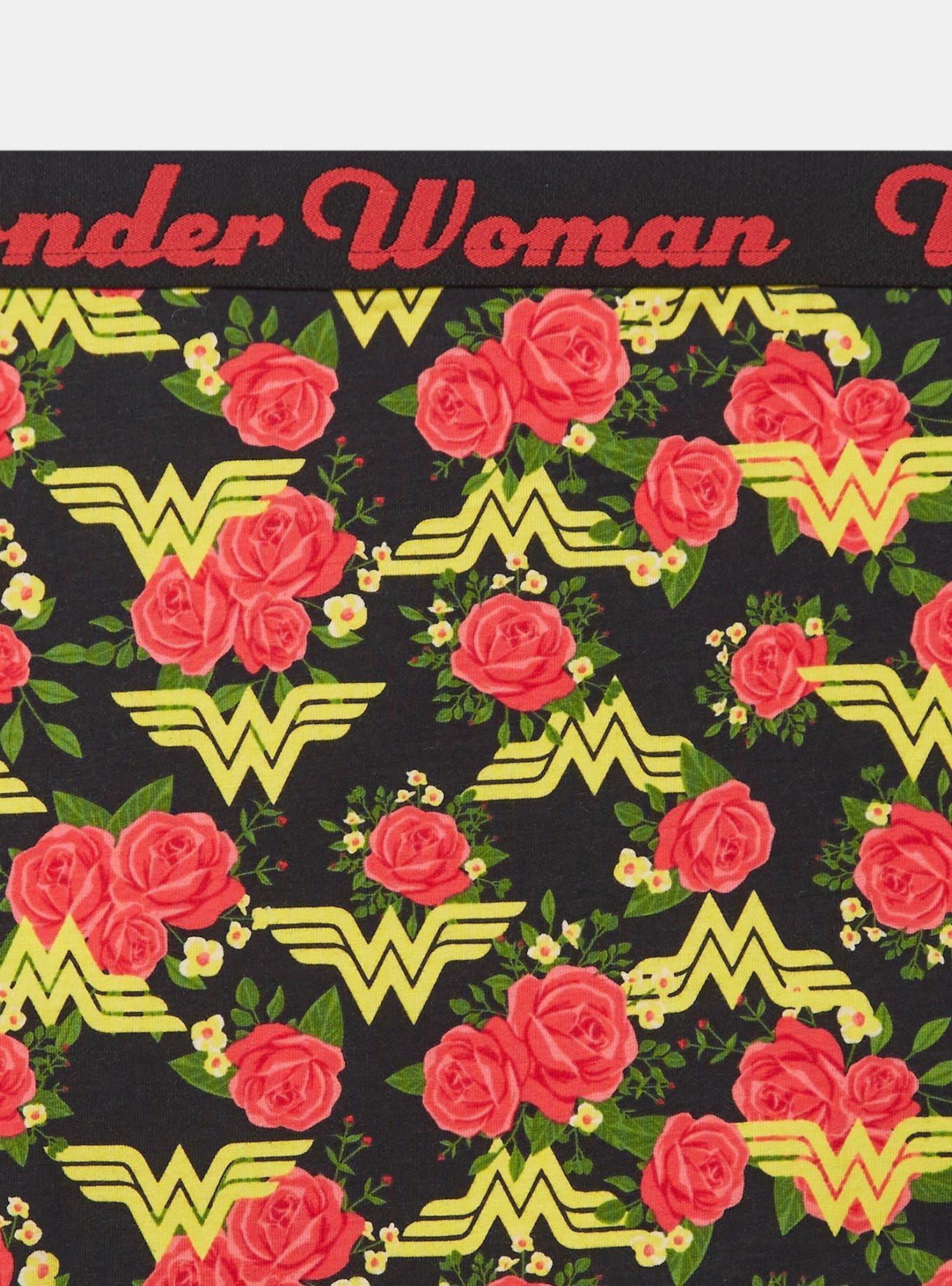 Wonder Woman Mid-Rise Cotton Brief Panty