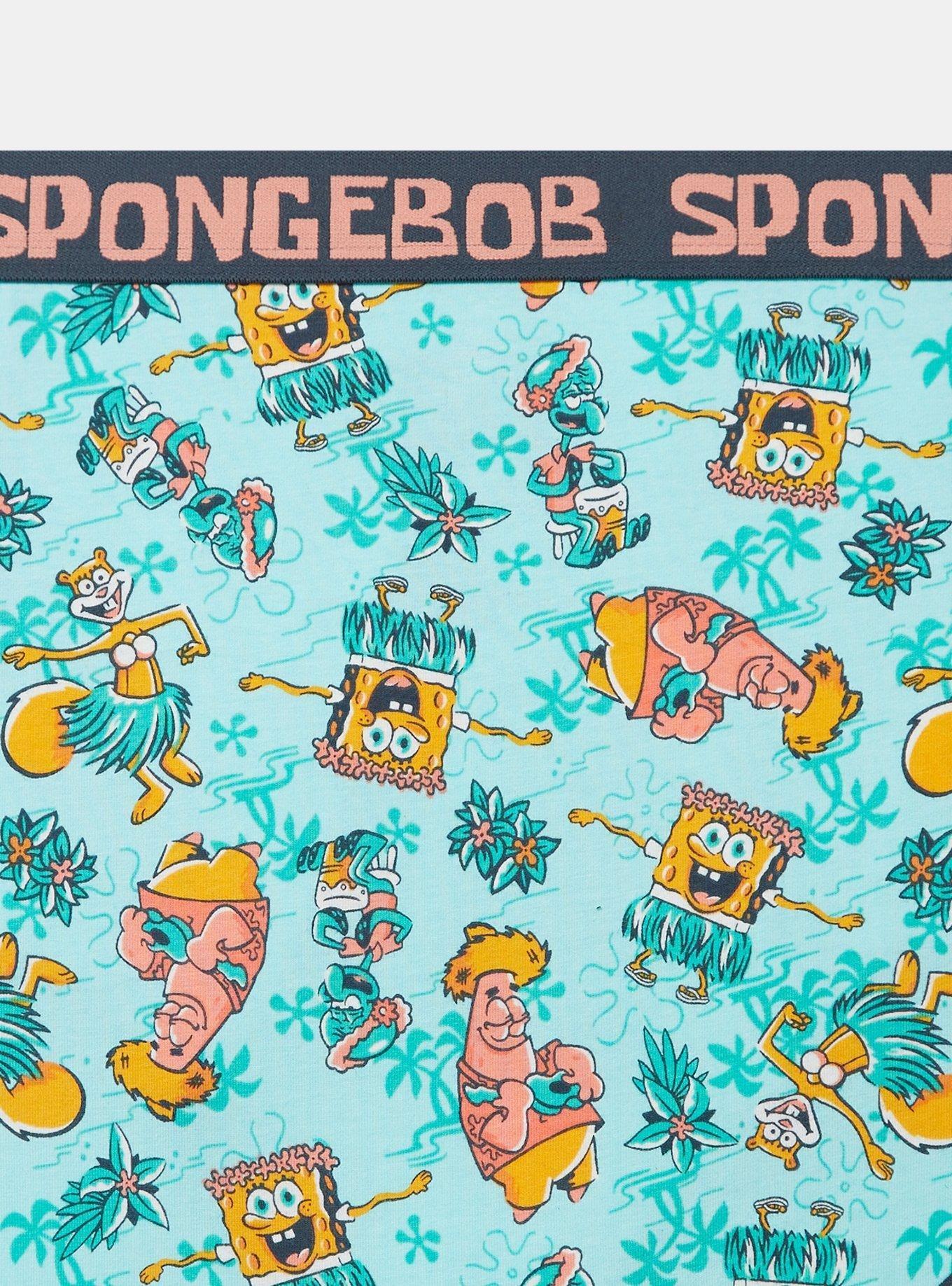 SpongeBob Mid-Rise Cotton Brief Panty, MULTI PRINT, alternate