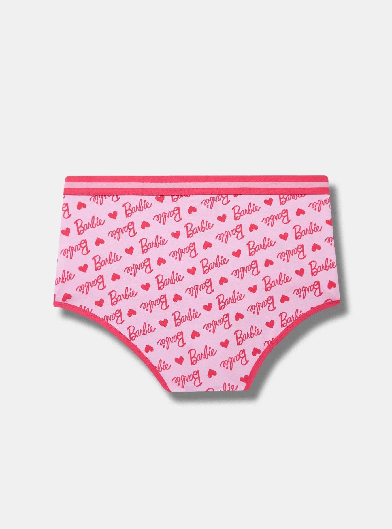 Barbie Mid Rise Cotton Brief Panty, MULTI PRINT, alternate
