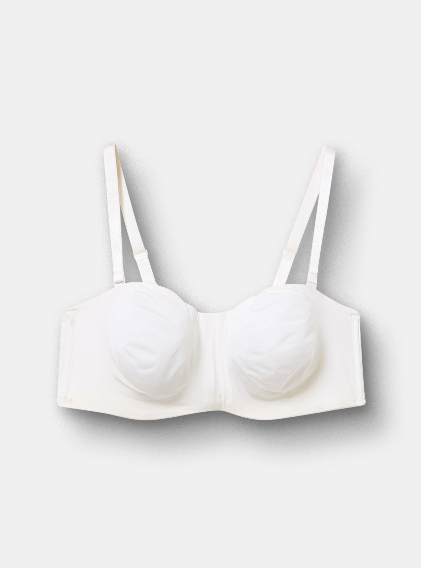 Strapless Unlined Smooth Bra, CLOUD DANCER, hi-res