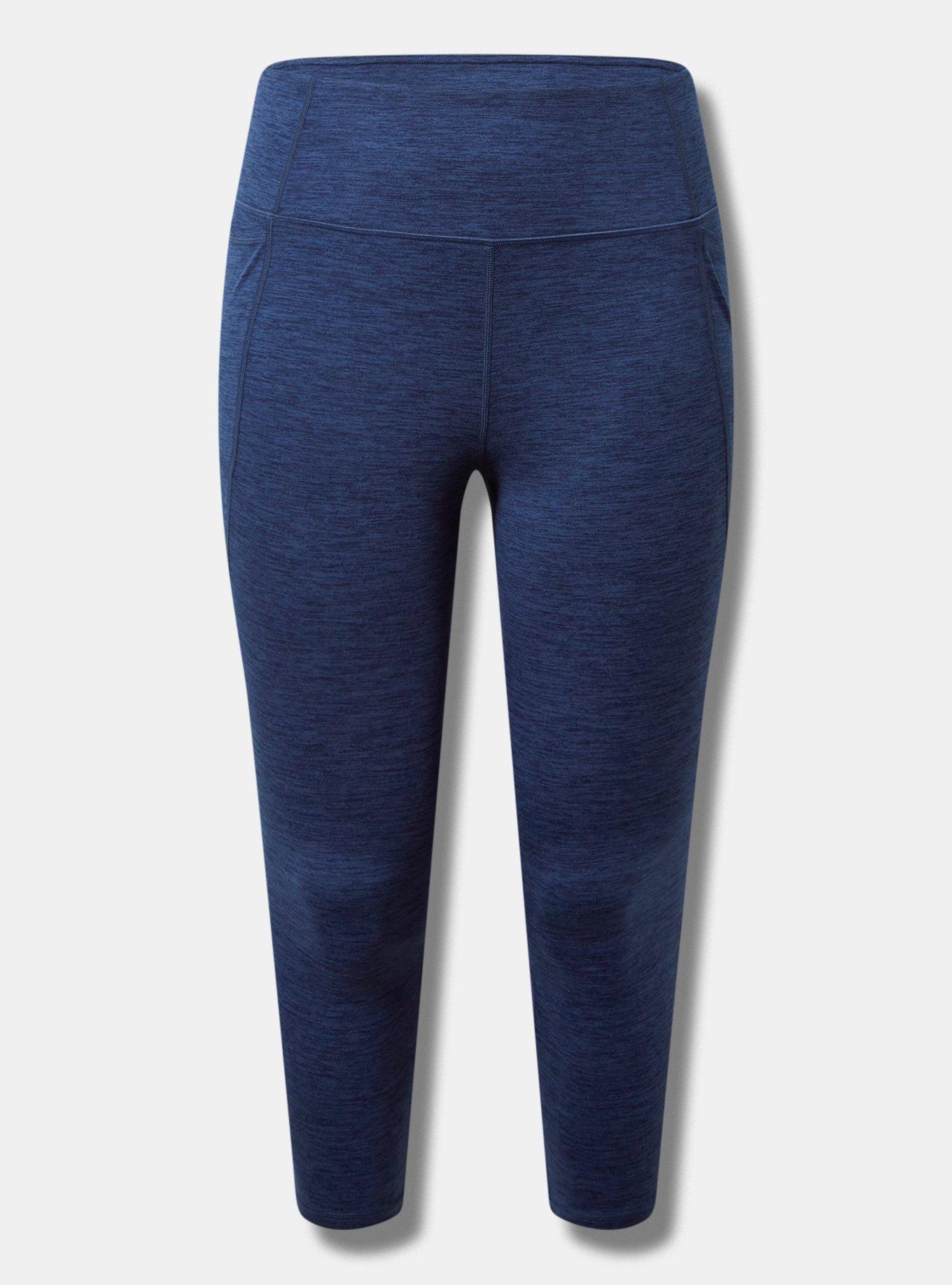 Super Soft Performance Jersey Crop Active Legging