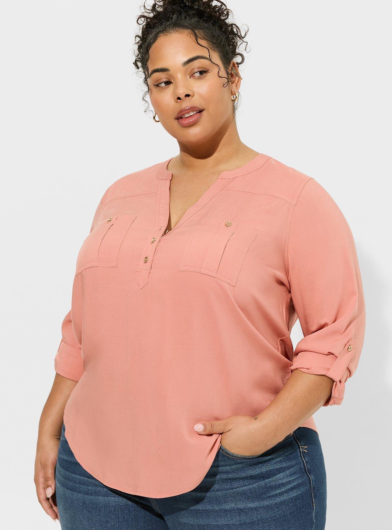 Harper Challis Long Sleeve Blouse