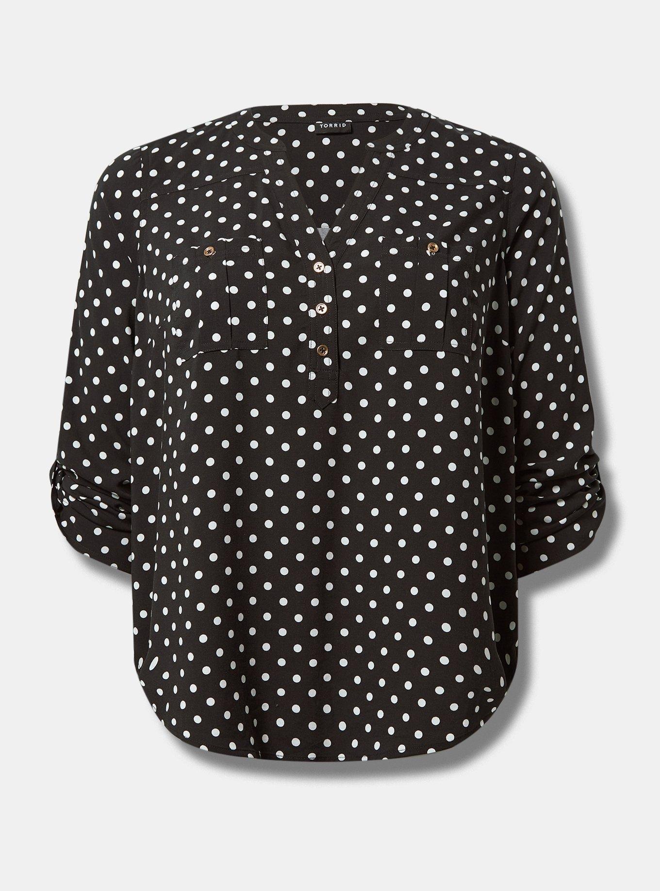 Harper Challis Long Sleeve Blouse