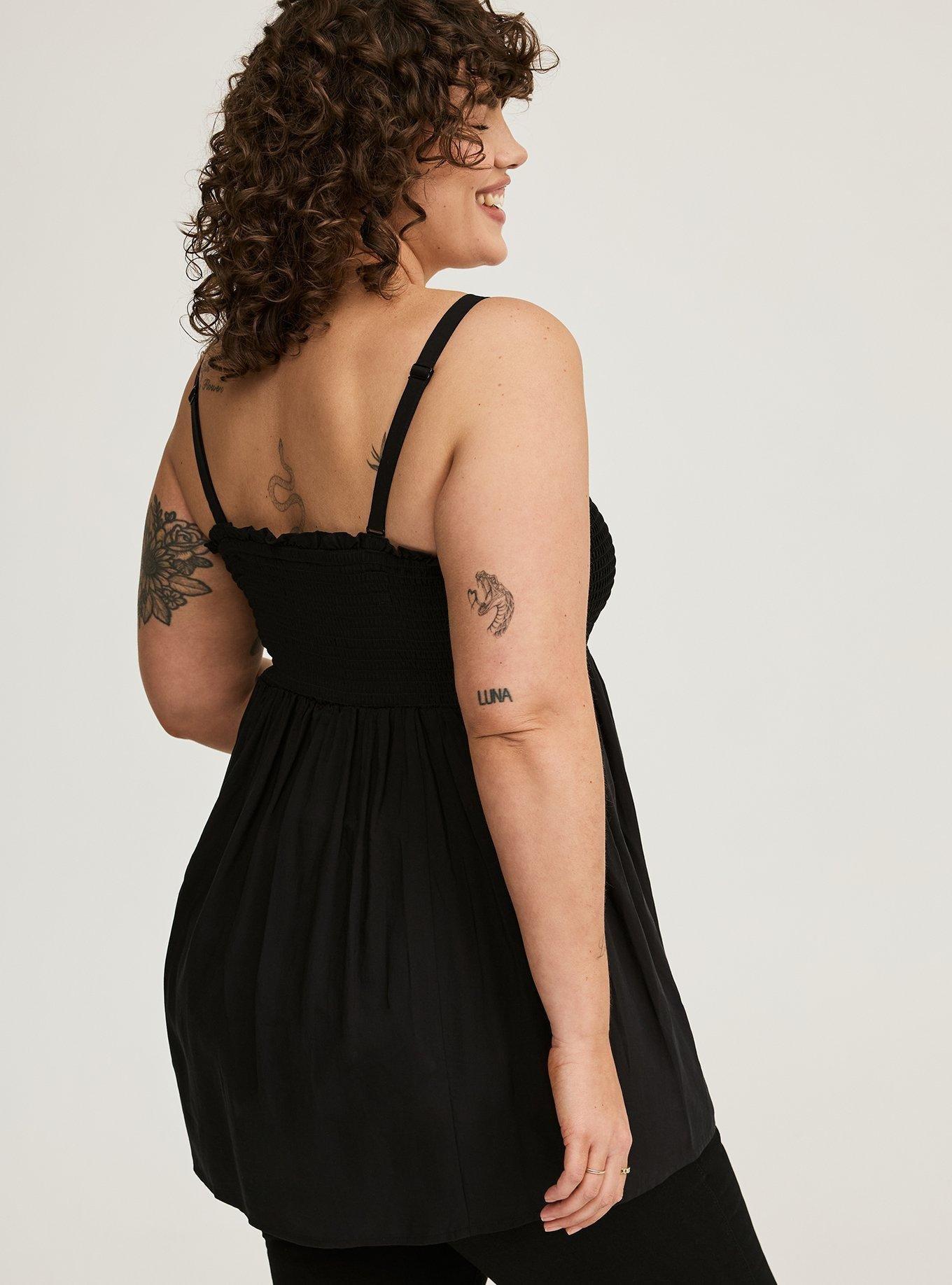 Babydoll Square Neck Tank
