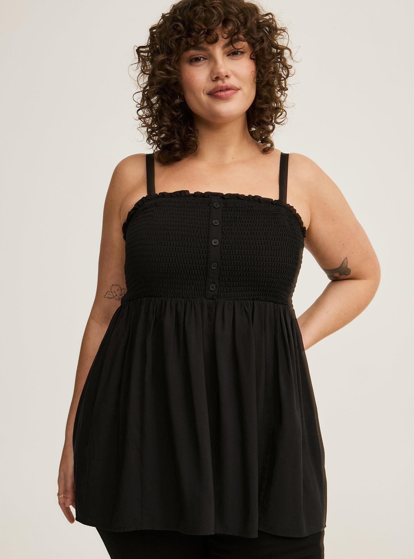 Babydoll Square Neck Tank