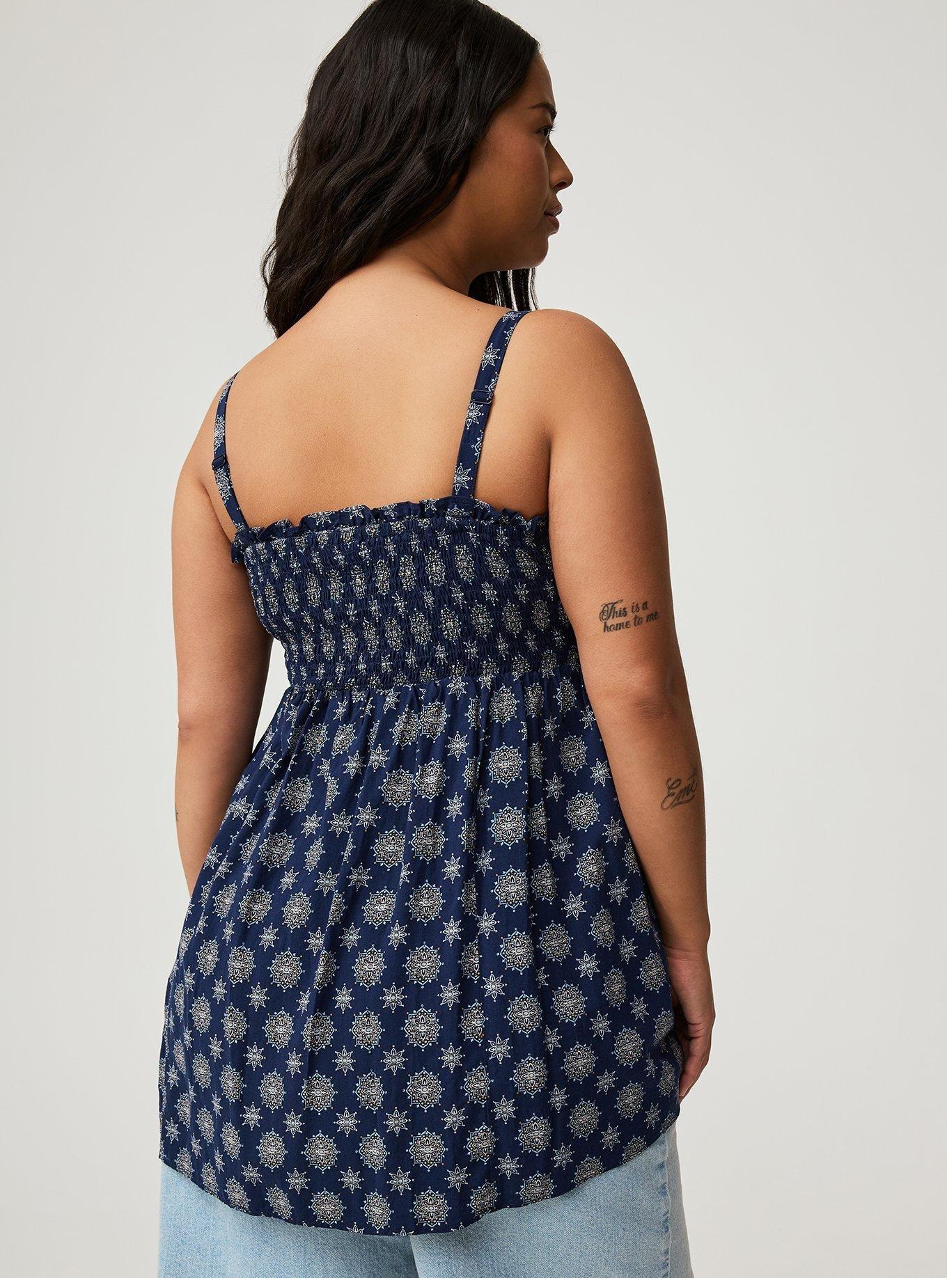 Babydoll Square Neck Tank