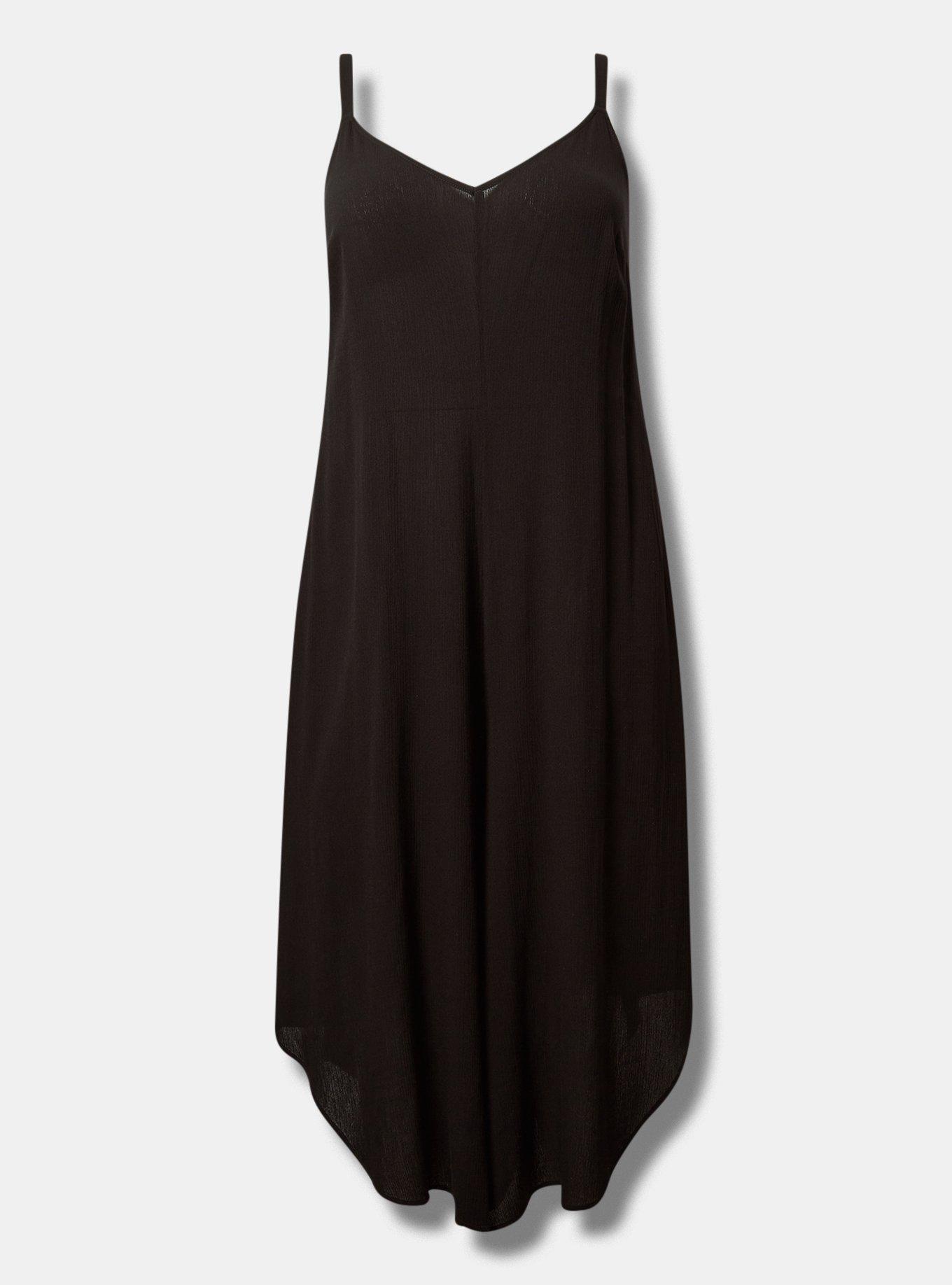 Washable Gauze Drape Leg Cover-Up Jumpsuit