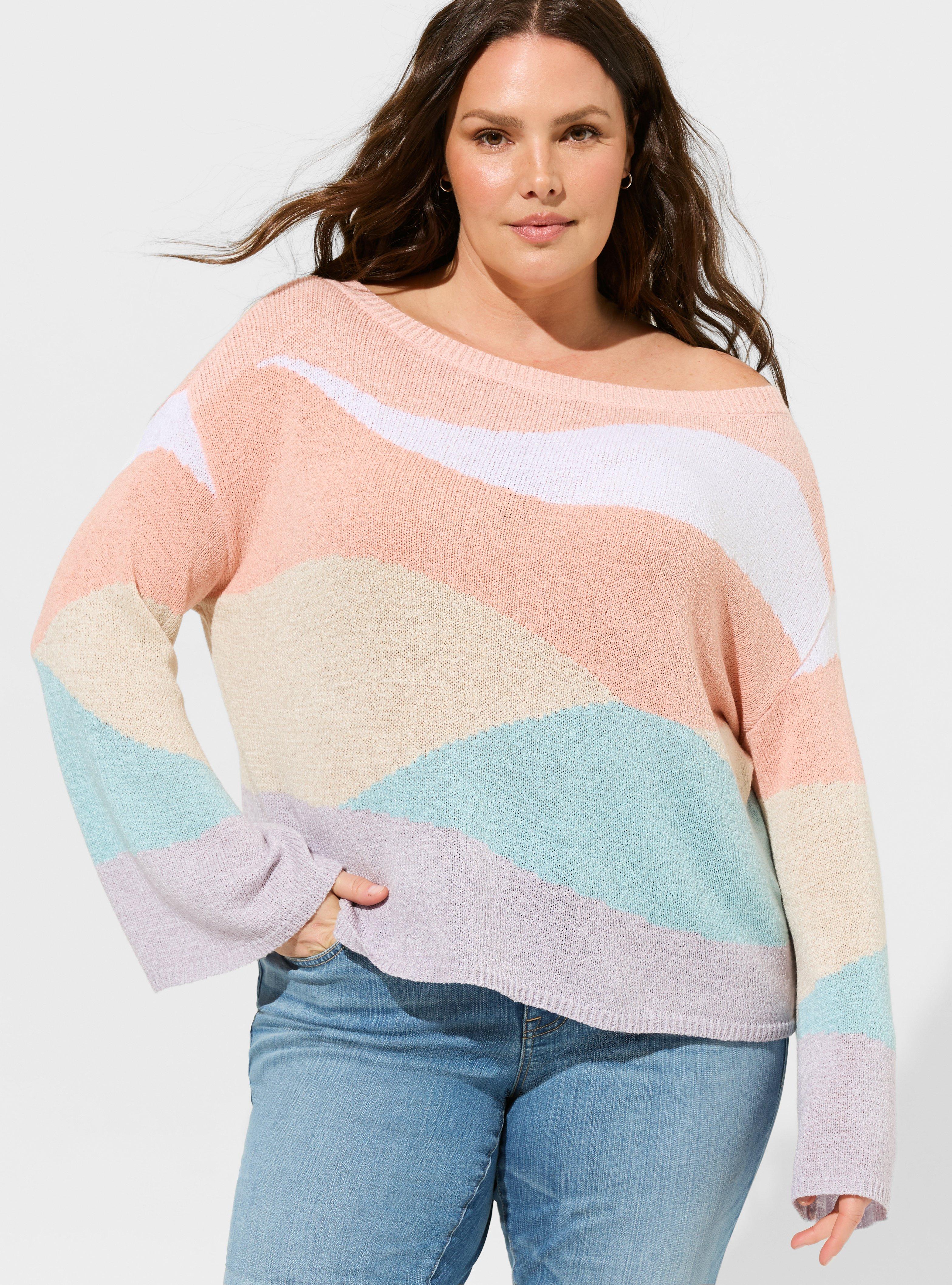 Torrid off the outlet shoulder sweater