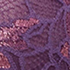 Moody Butterflies Lingerie Slip Dress, BLACKBERRY, swatch