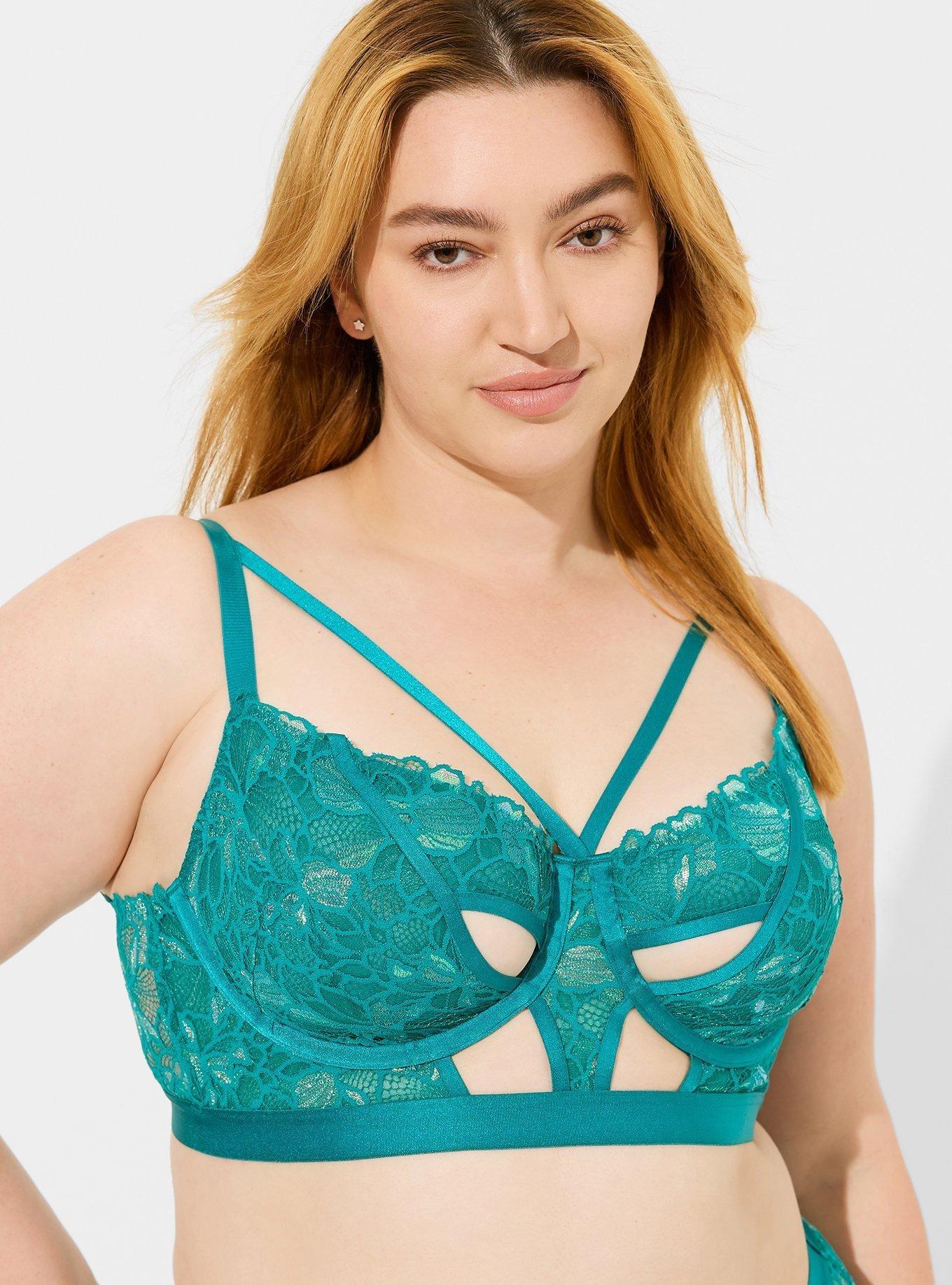 Moody Butterflies Underwire Bralette