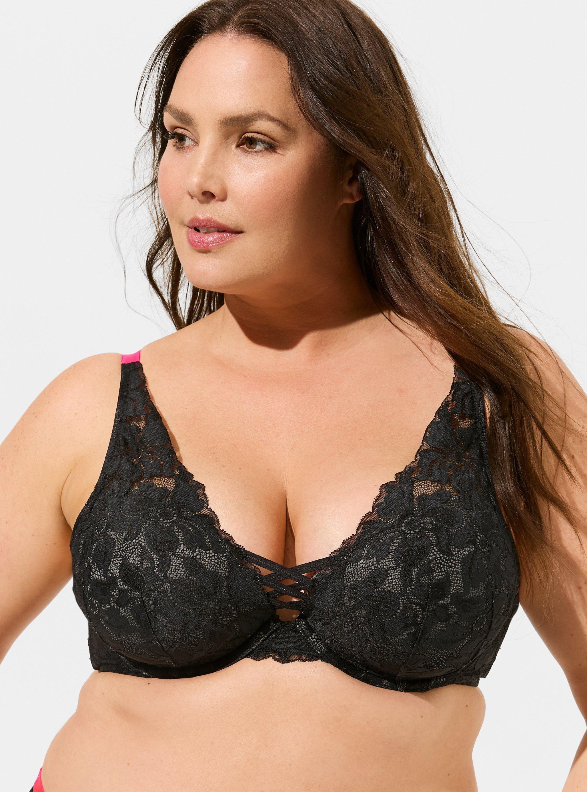 XO Plunge Push Up Bra