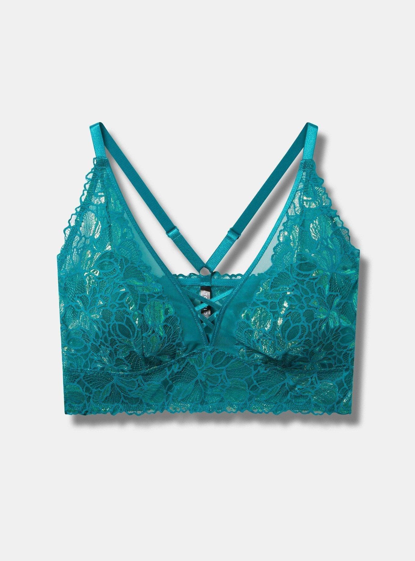 Lightly Lined Lace XO Front Bralette