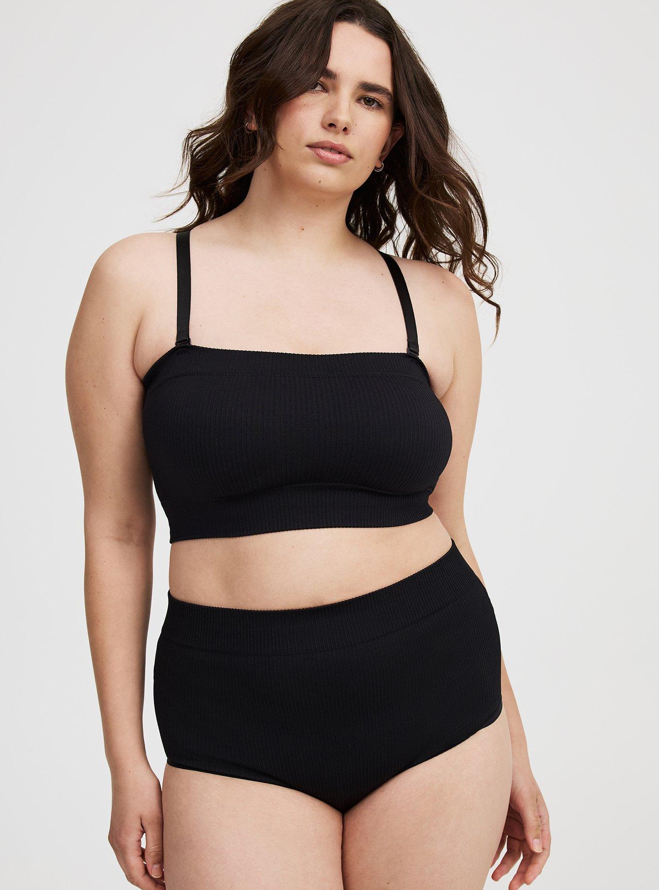 Unlined Seamless Rib Bandeau