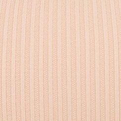 Unlined Seamless Rib Bandeau, ROSE DUST, swatch