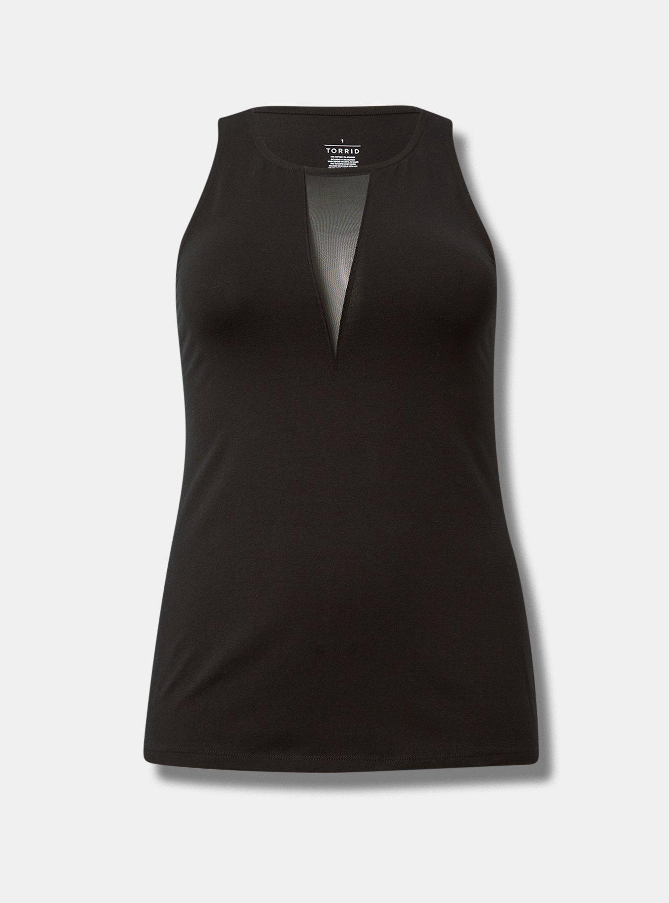 Foxy Mesh Inset Tank