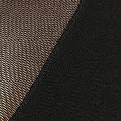 Foxy Mesh Inset Tank, DEEP BLACK, swatch