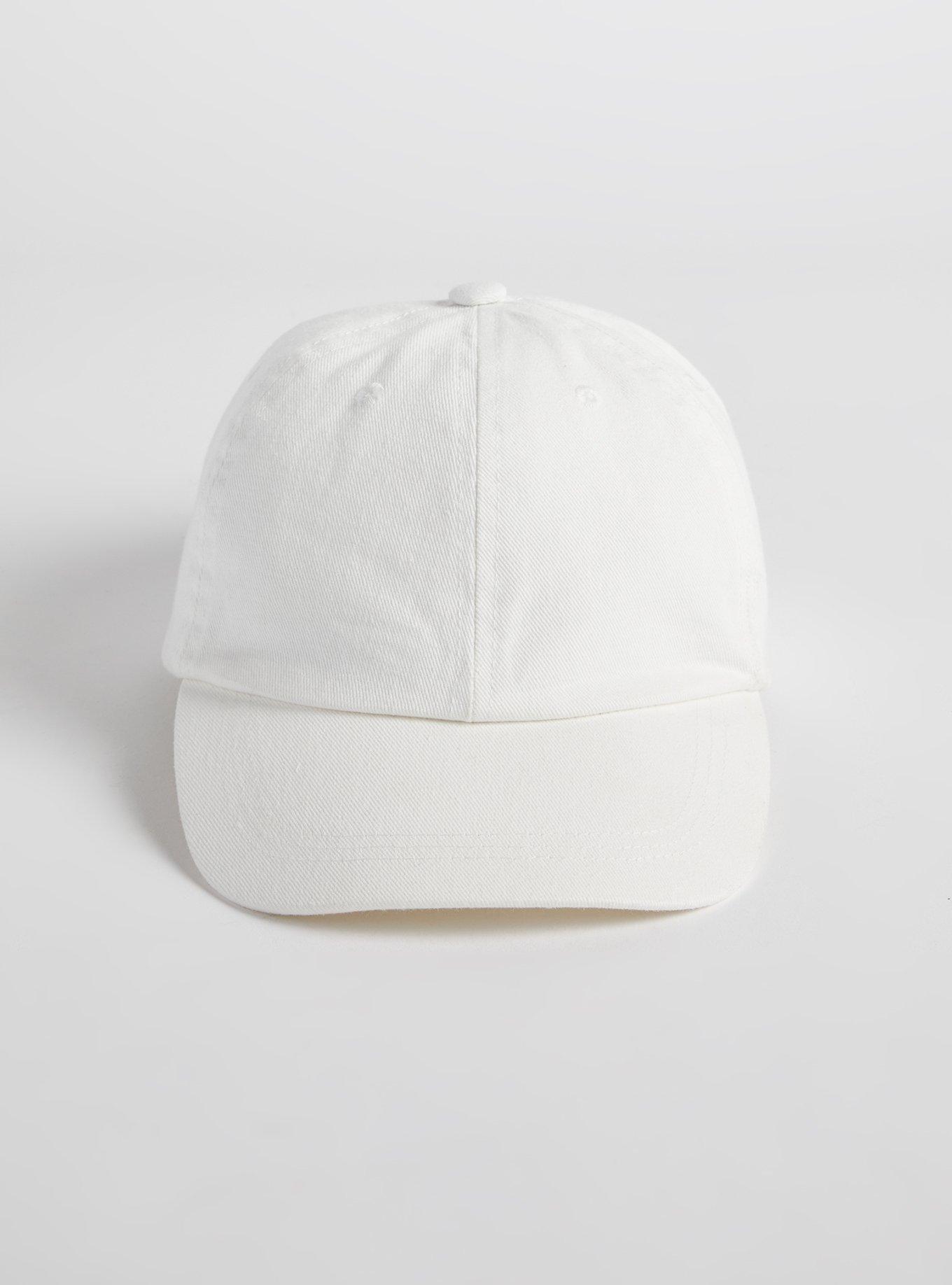 Baseball Cap, WHITE, hi-res