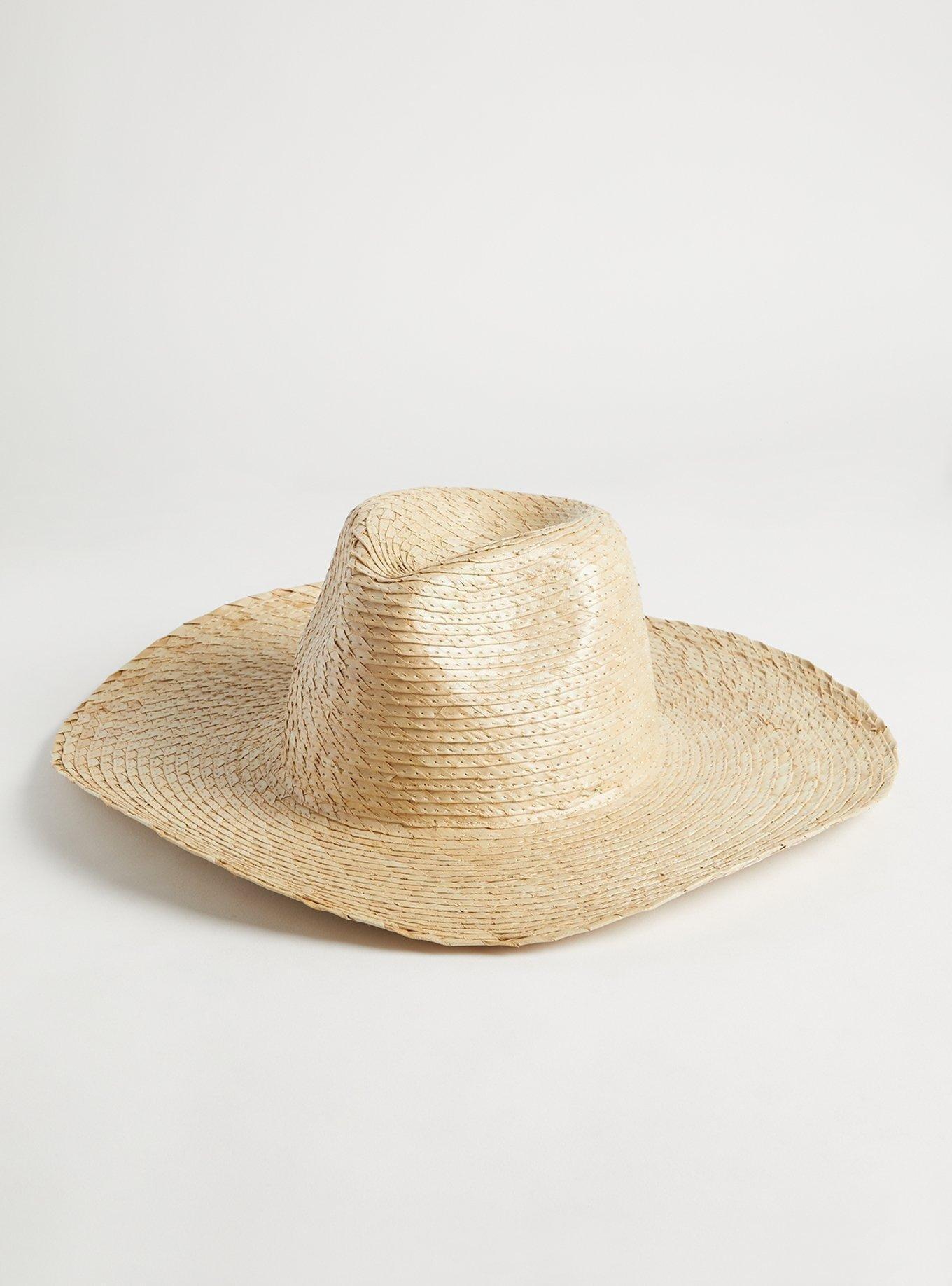 Wide Brim Panama Straw Hat