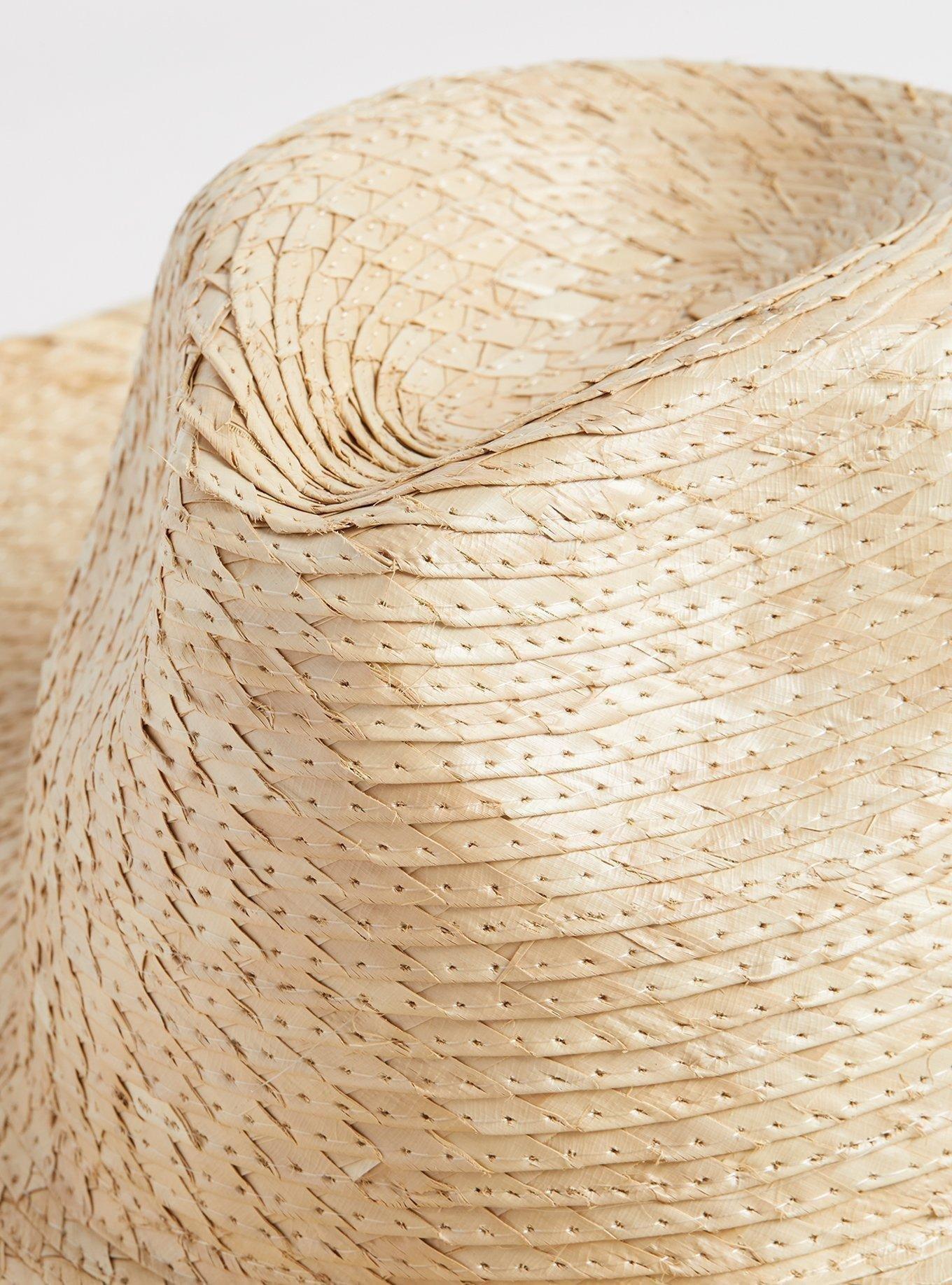 Wide Brim Panama Straw Hat