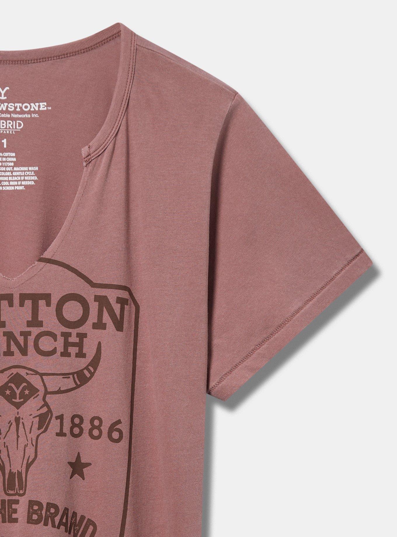 Yellowstone Classic Fit Cotton Notch Tee