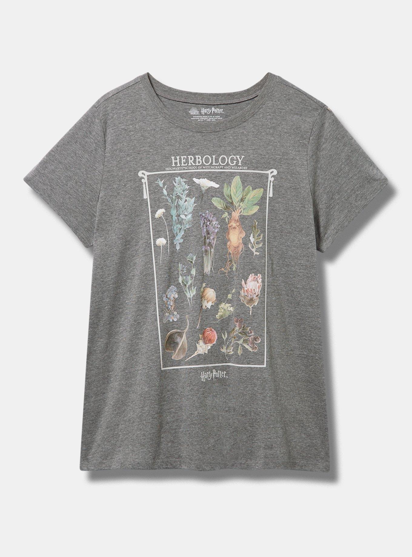 Harry Potter Herbology Classic Cotton Crew Tee