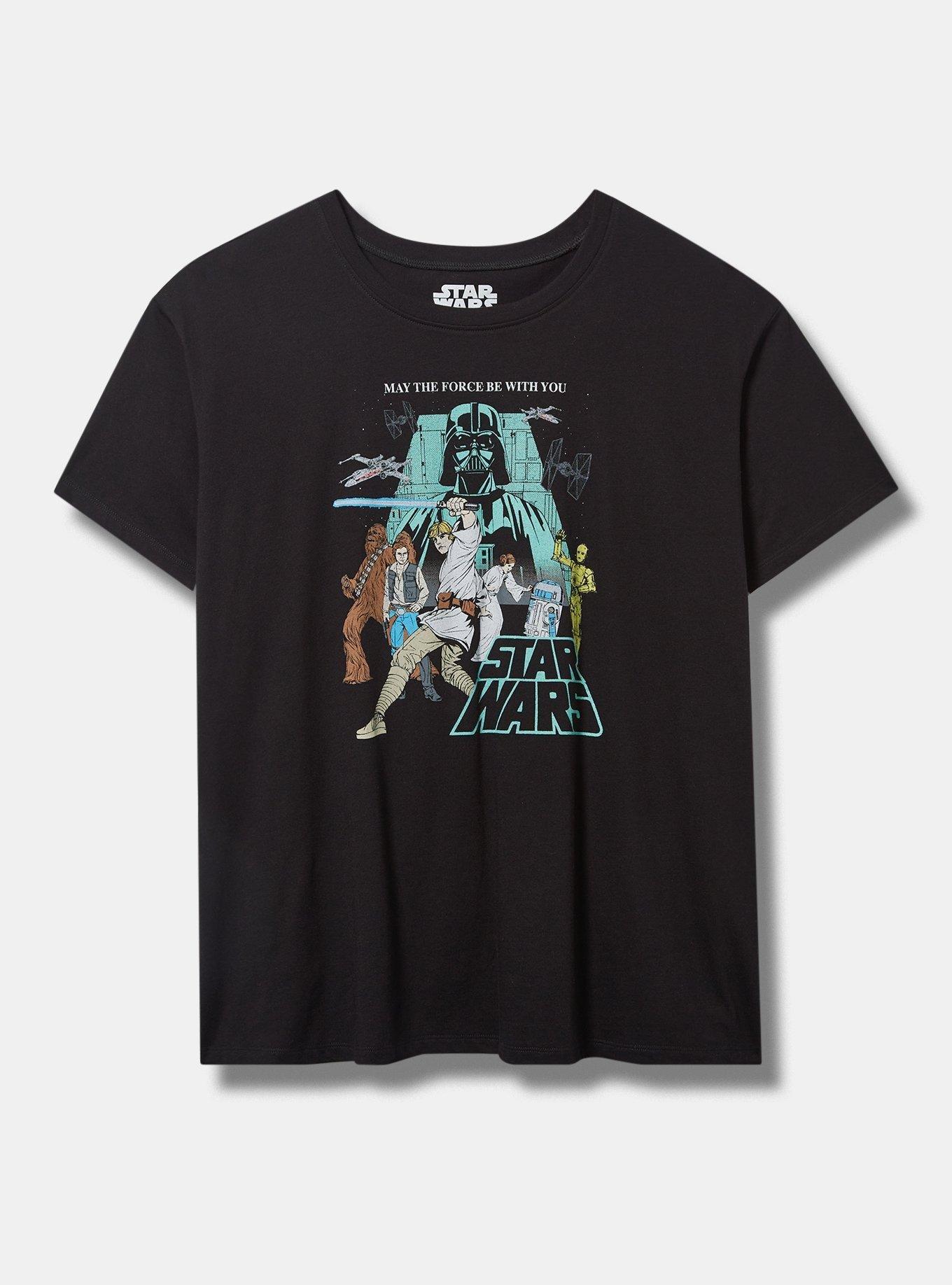 Star Wars Relaxed Fit Cotton Boxy Tee