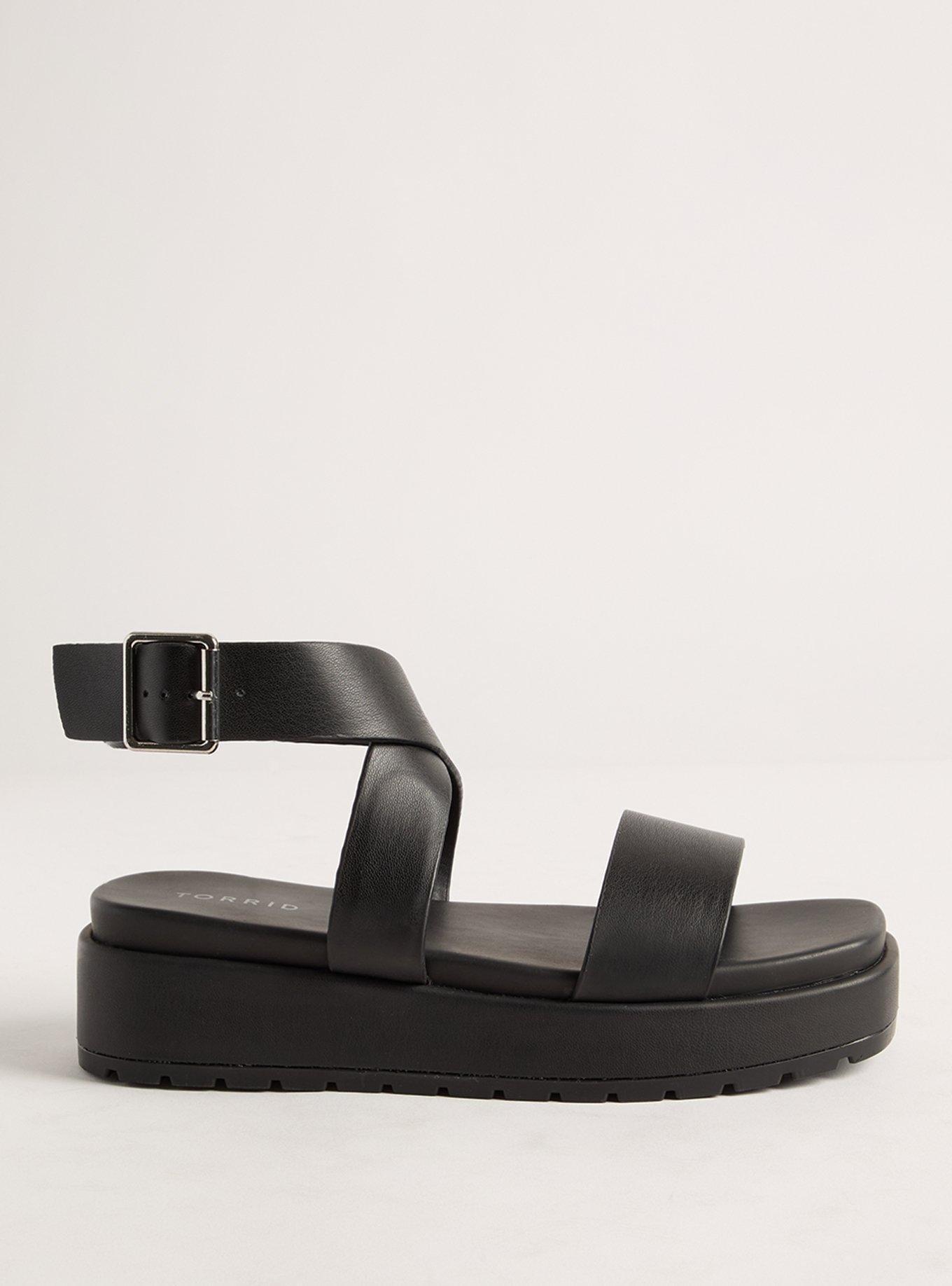 Buckle Wrap Flatform Sandal (WW