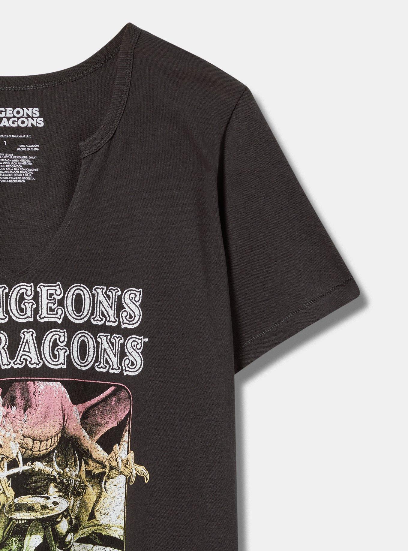 Dungeons And Dragons Classic Fit Cotton Notch Tee